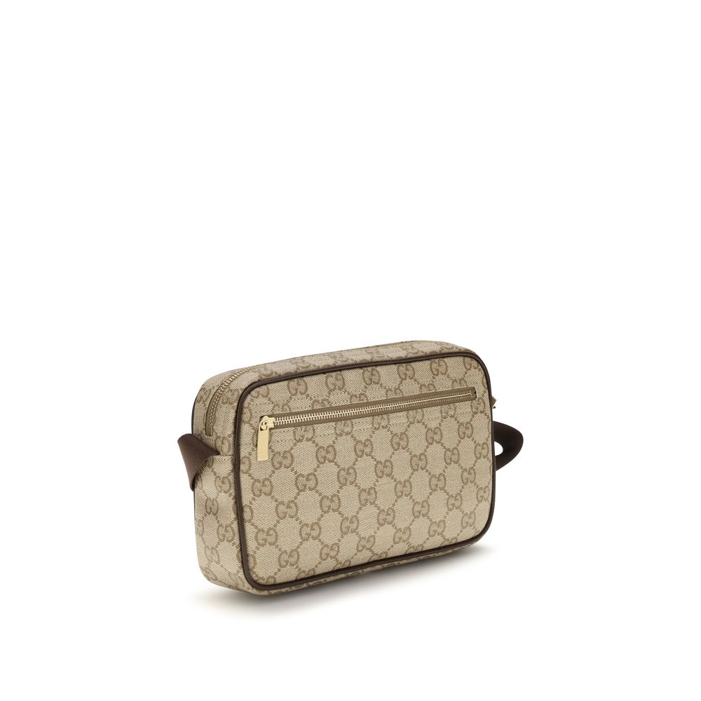 Gucci Beige Stoff-Schultertasche