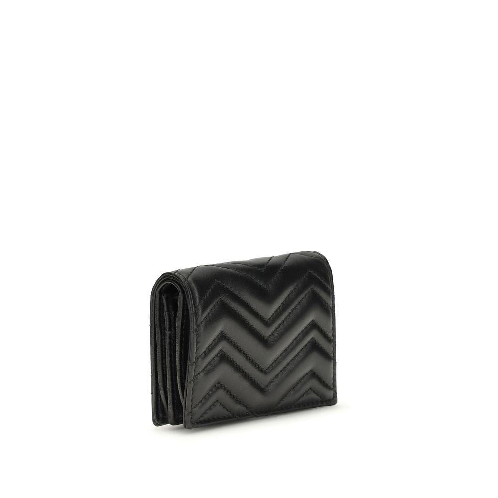 Gucci Schwarzes Lamm Ovis Aries Aries Portemonnaie