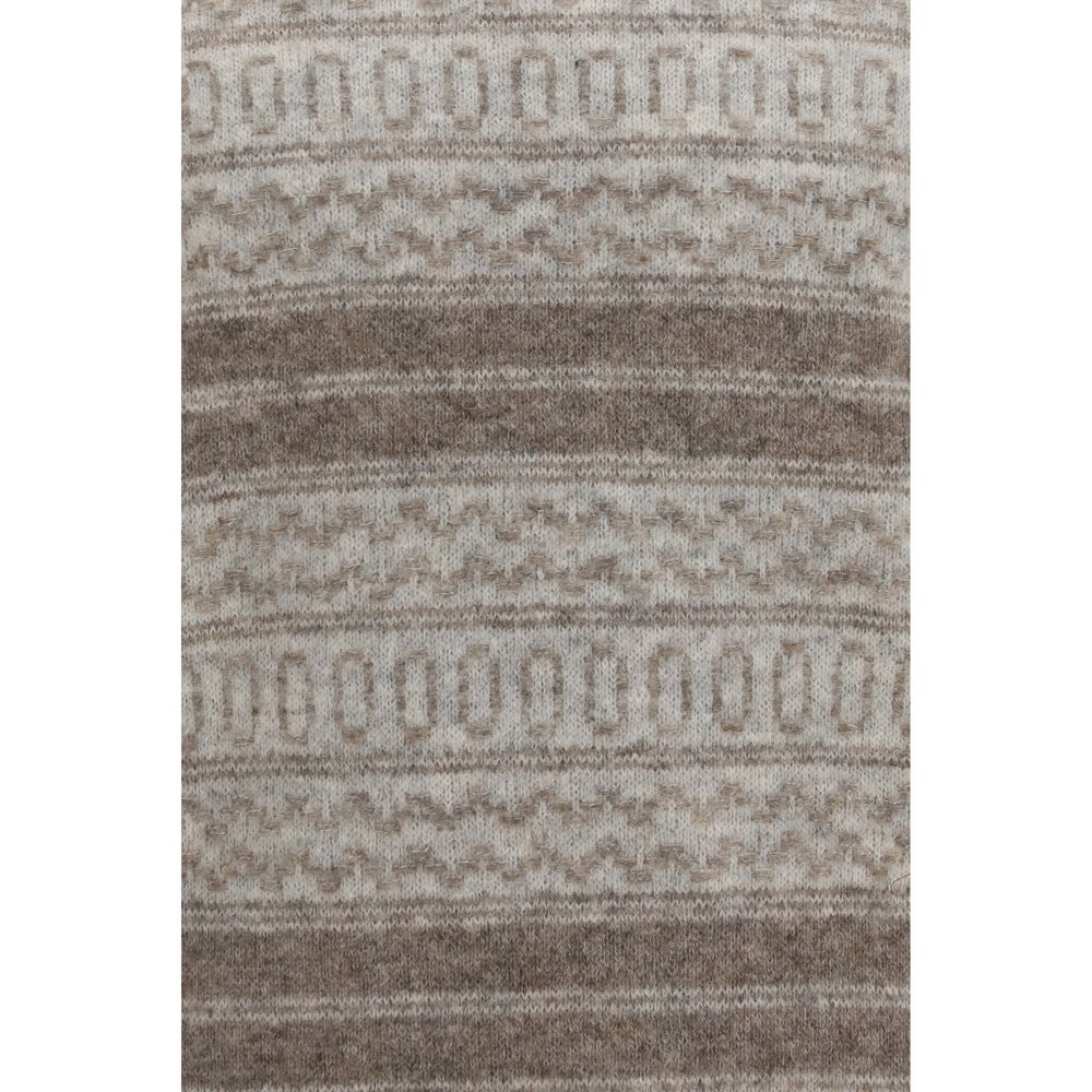 Brunello Cucinelli Grauer Vicugna Pacos Alpaka Rollkragenpullover