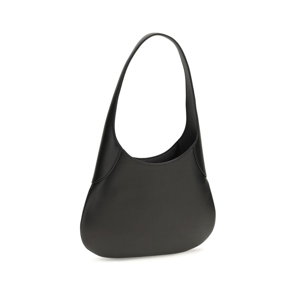 Khaite Schwarze Kalbsleder Bos Taurus Handtasche
