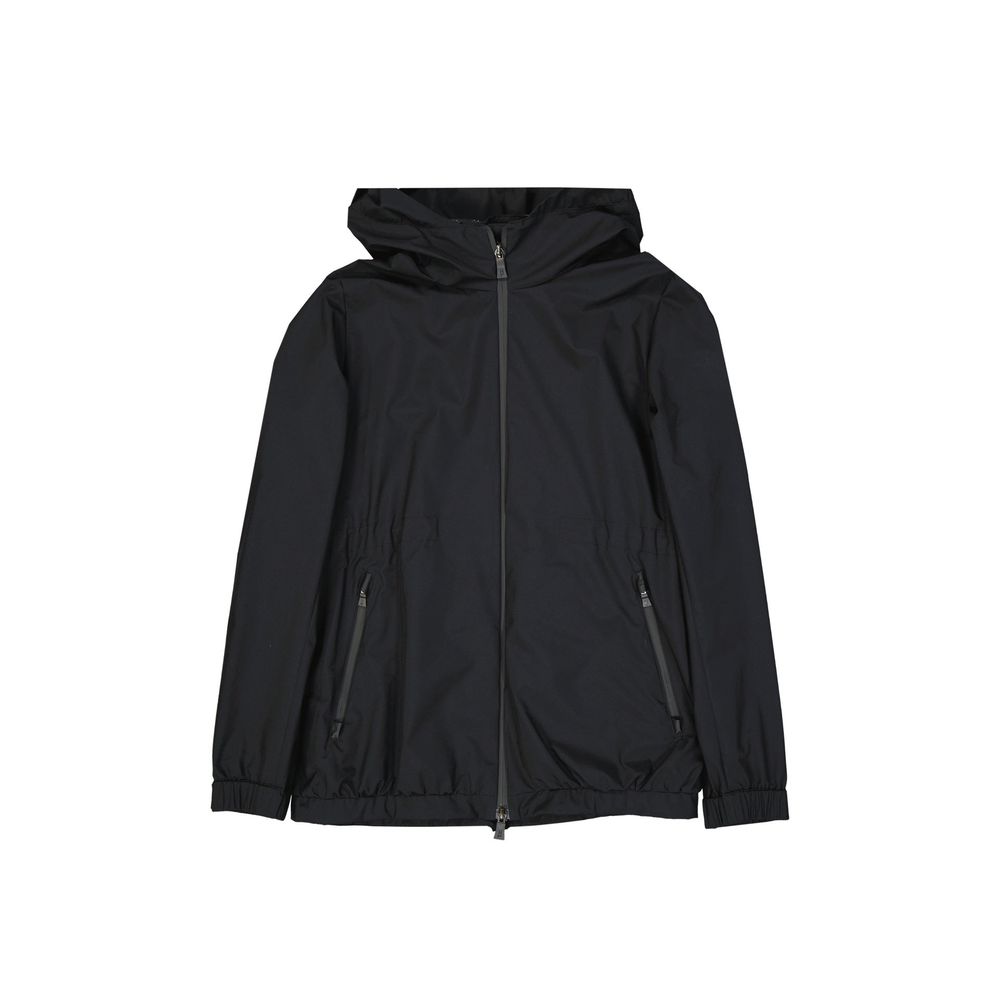 Herno Schwarze Shell-Jacke aus Polyester
