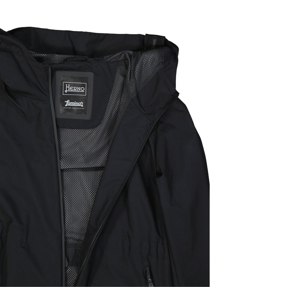 Herno Schwarze Shell-Jacke aus Polyester