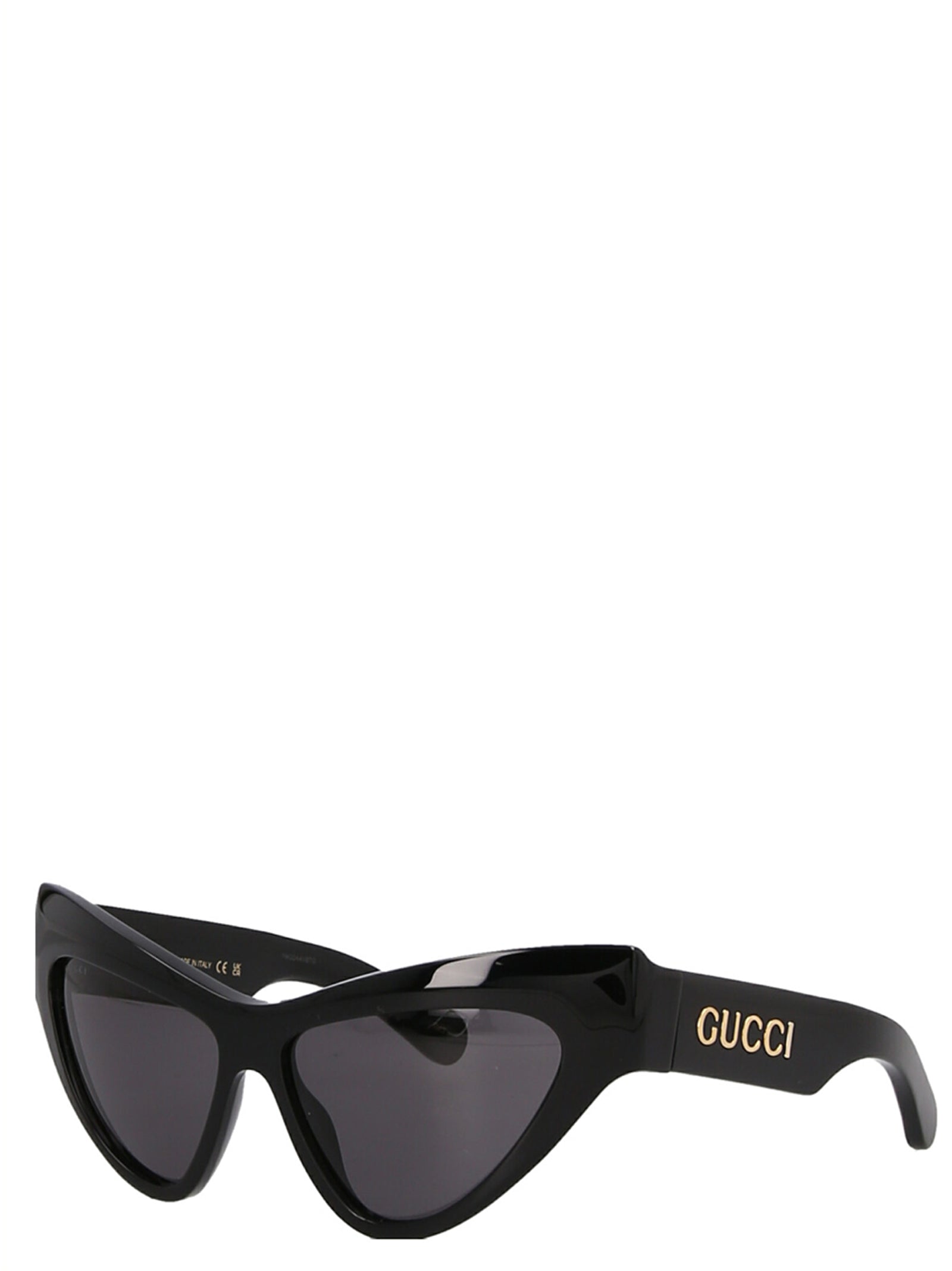 Gucci Schwarze Sonnenbrille aus Acetat