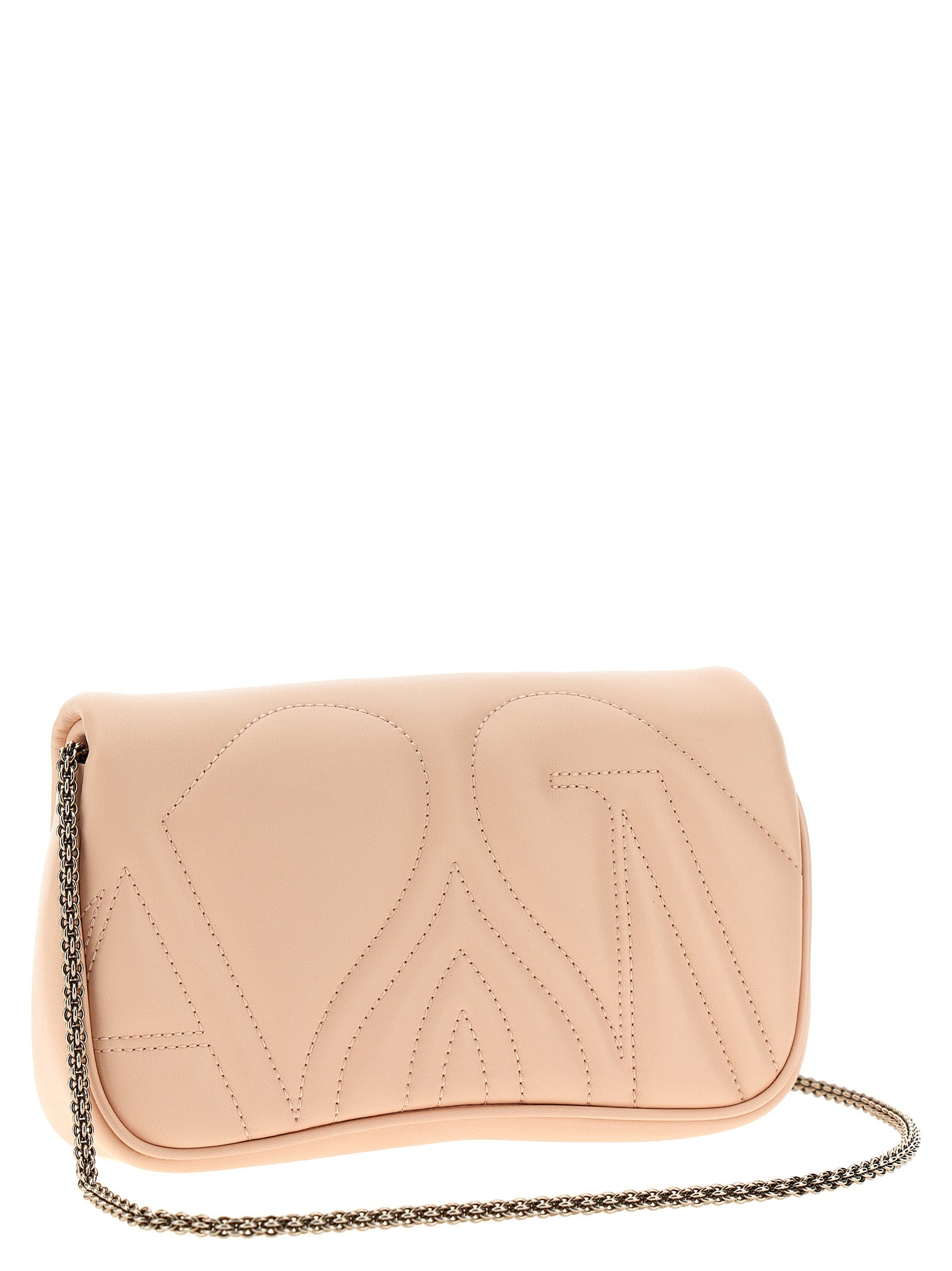 Alexander McQueen Beige Lammleder Crossbody Bag