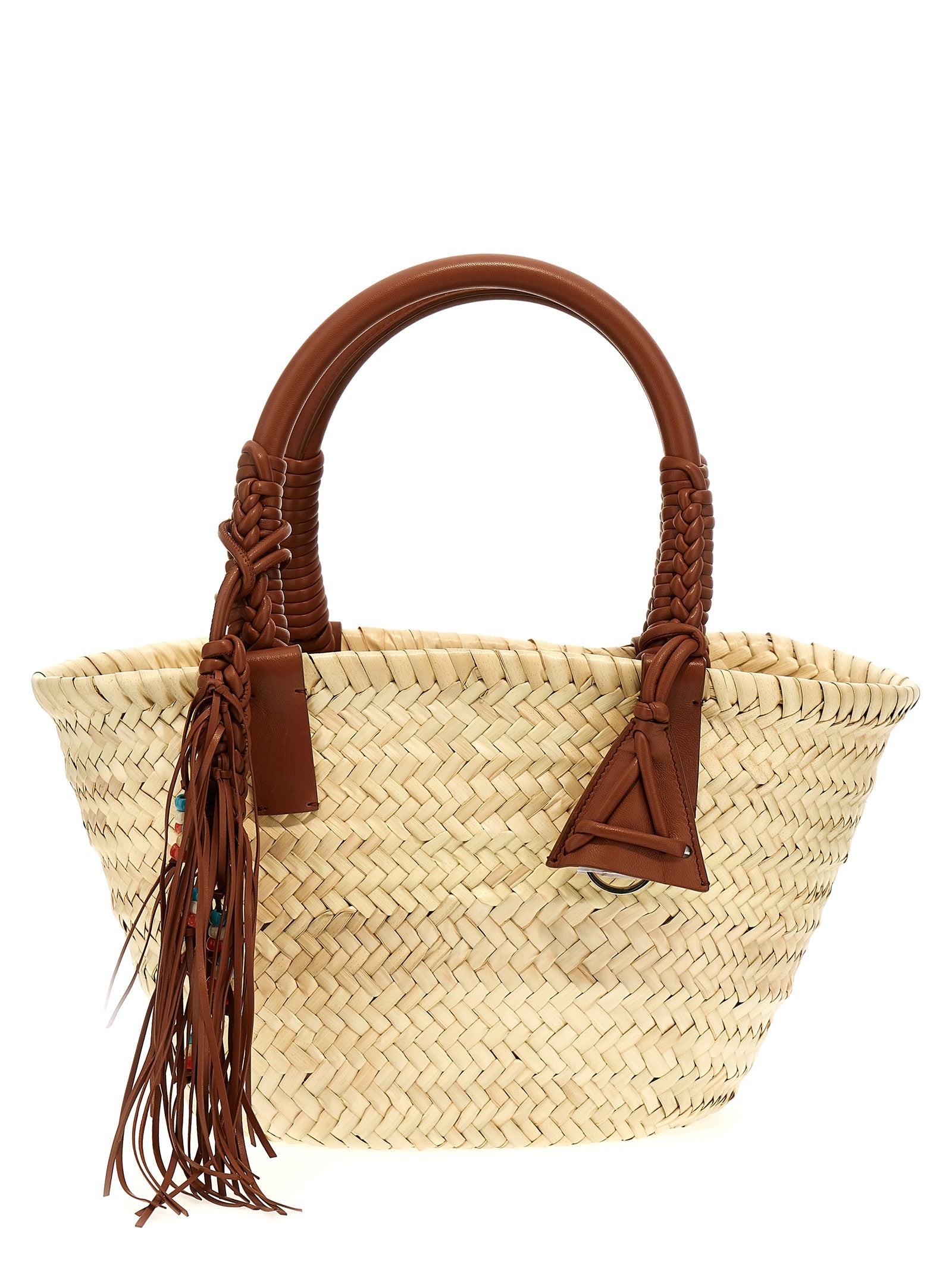 Alanui Braune Marabou-Handtasche