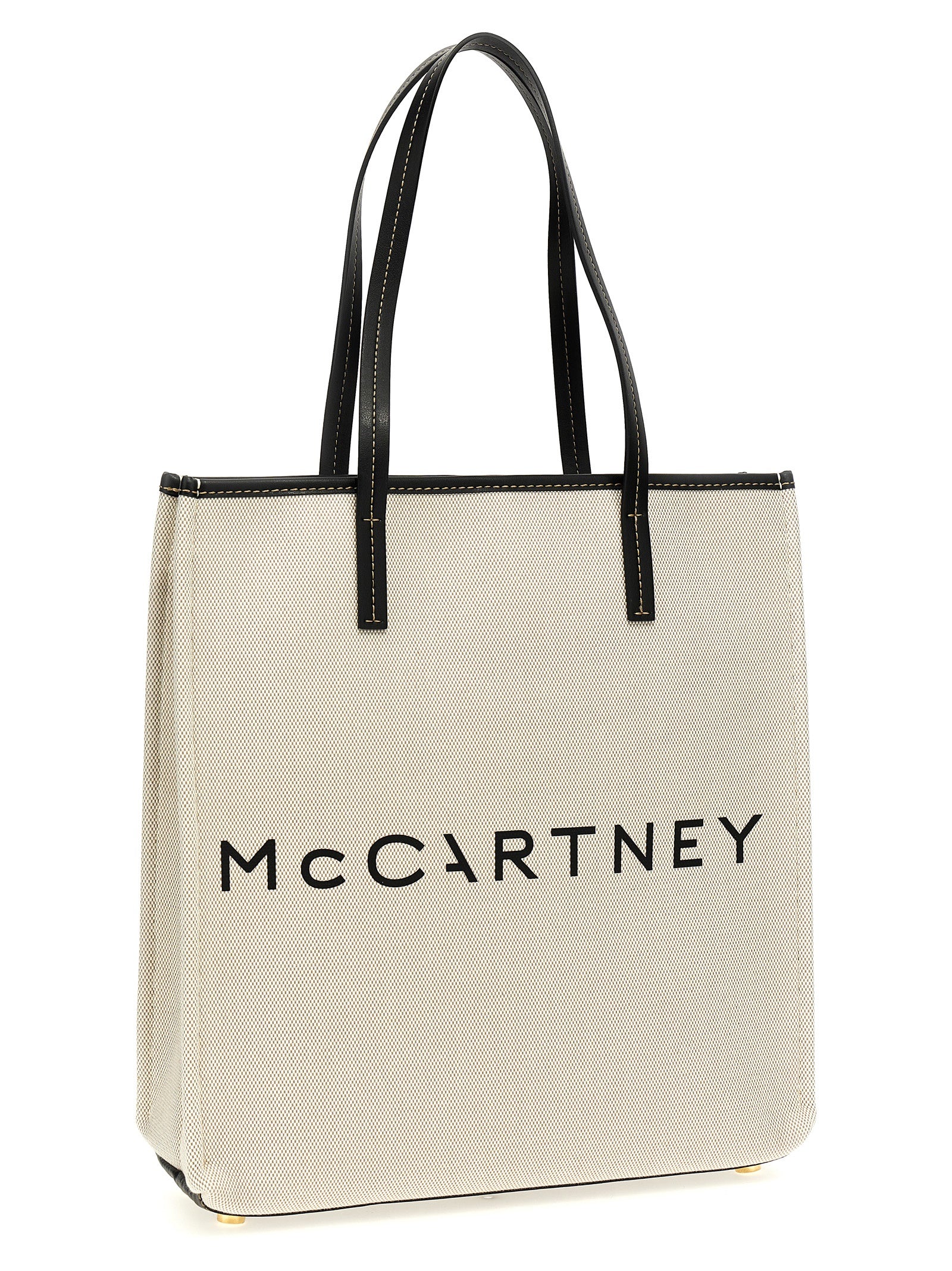 Stella McCartney Beige Baumwolltasche