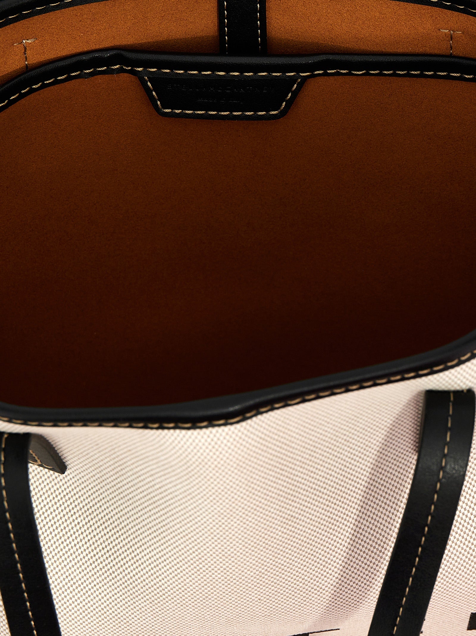 Stella McCartney Beige Baumwolltasche