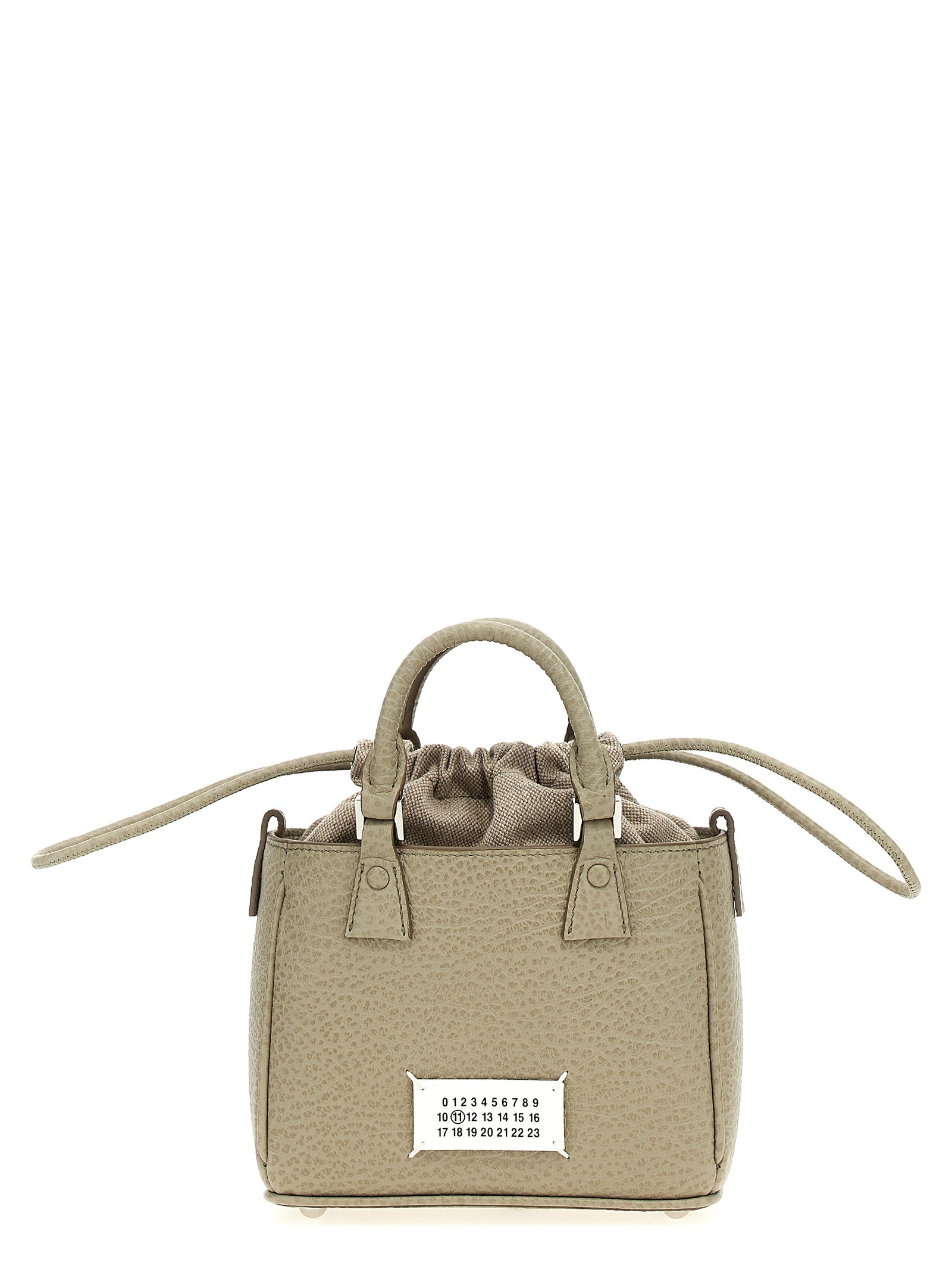 Maison Margiela Graue Kalbsleder-Handtasche