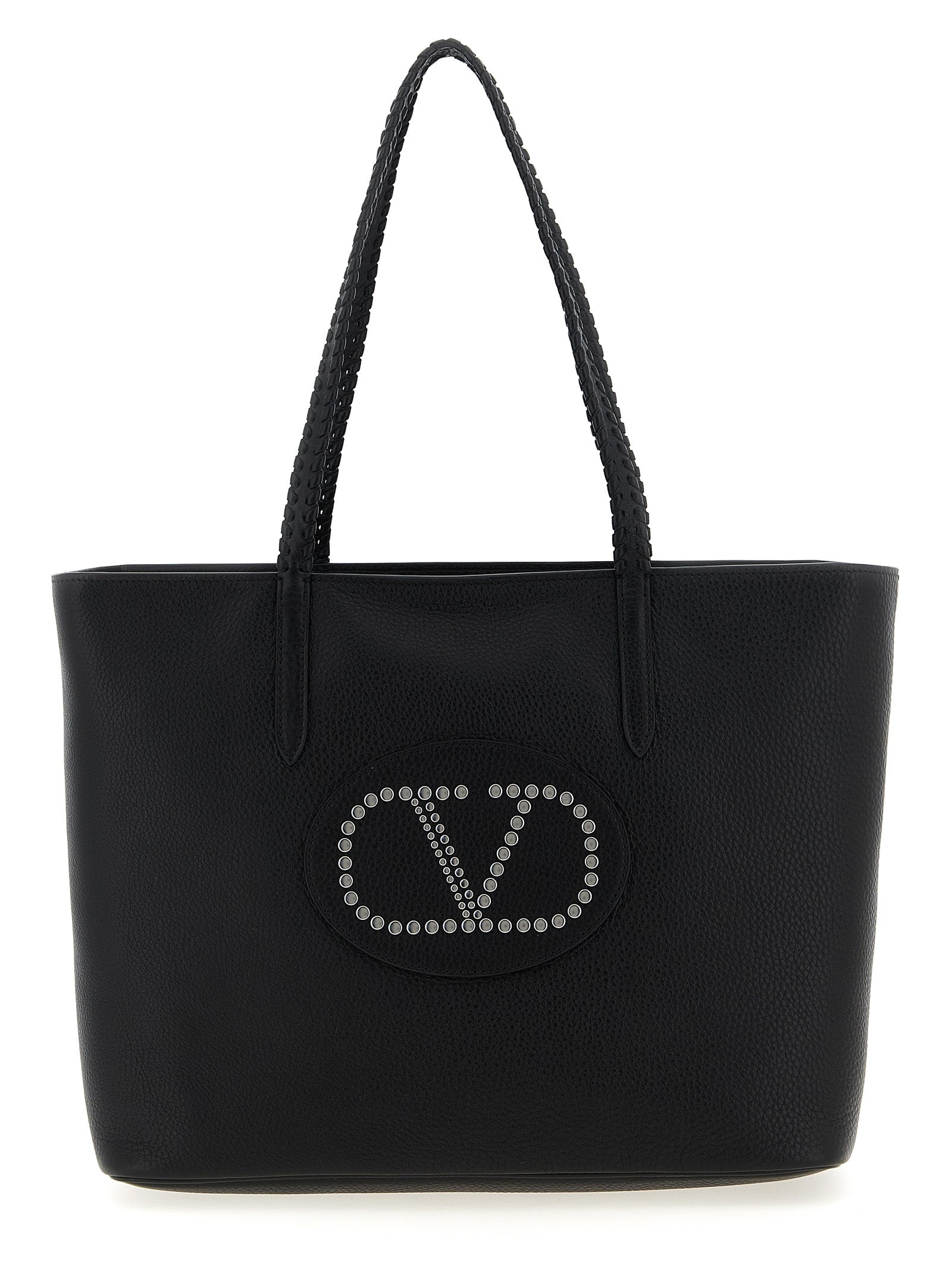 Valentino Garavani Schwarze Kalbsleder-Tasche