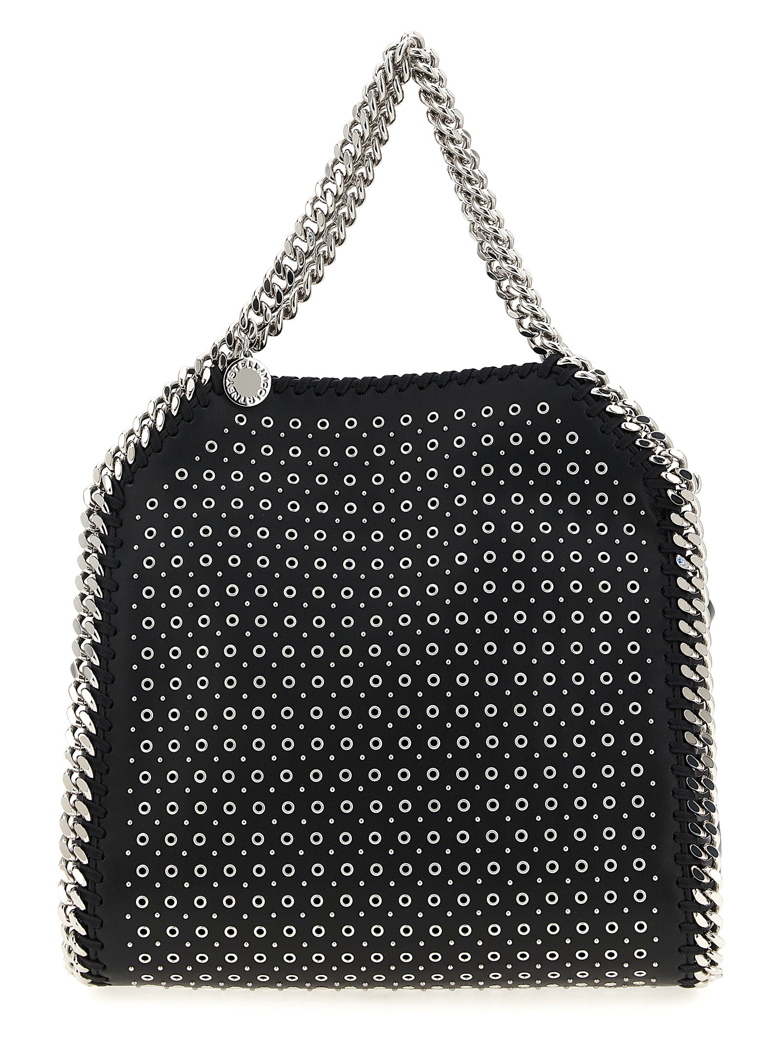 Stella McCartney Schwarze Handtasche aus Polyester