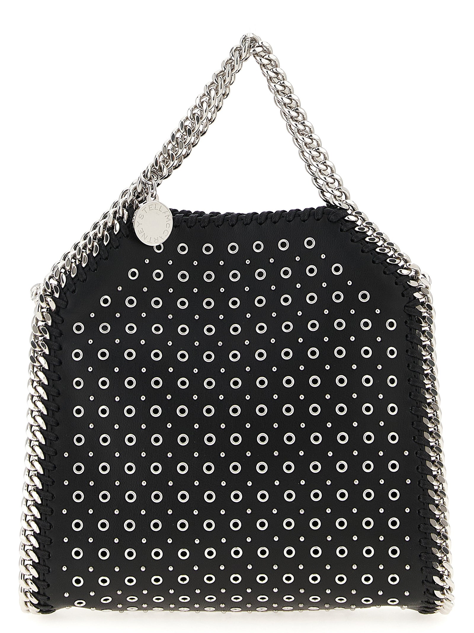 Stella McCartney Schwarze Handtasche aus Polyester