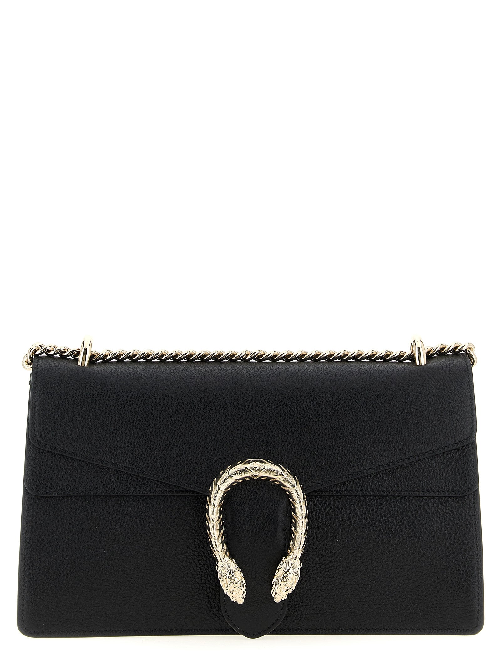 Gucci Schwarze Kalbsleder-Schultertasche