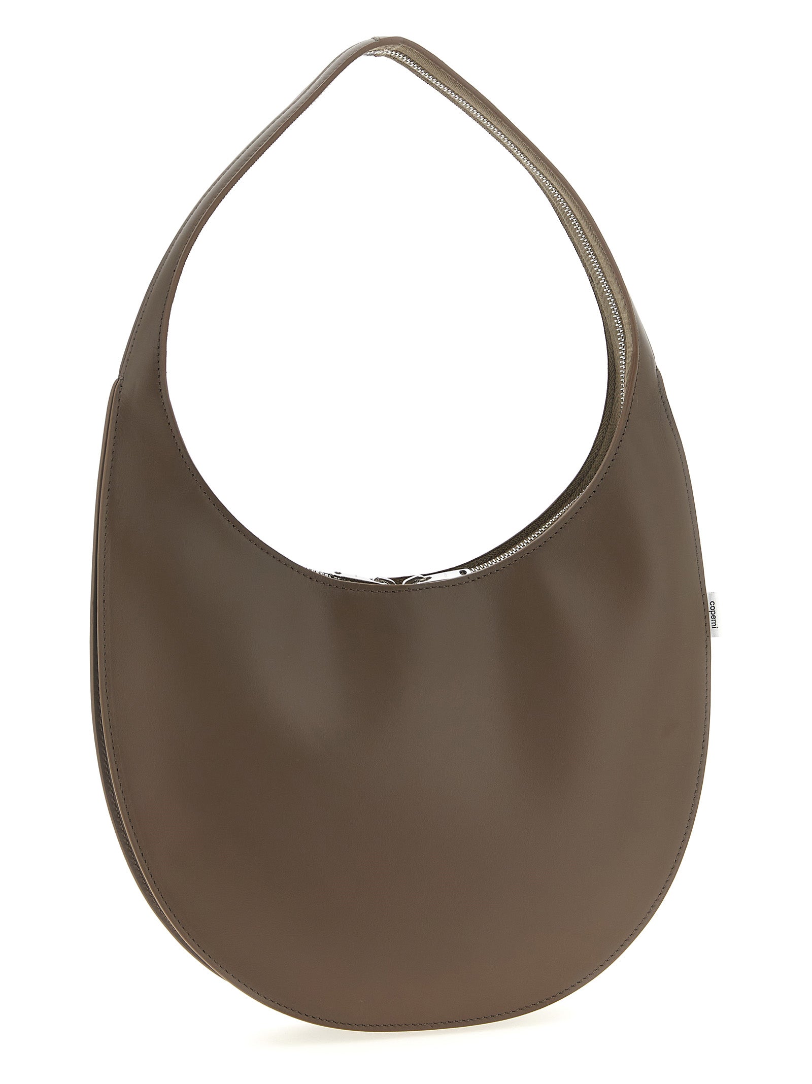 Coperni Braune Schultertasche aus Rindsleder