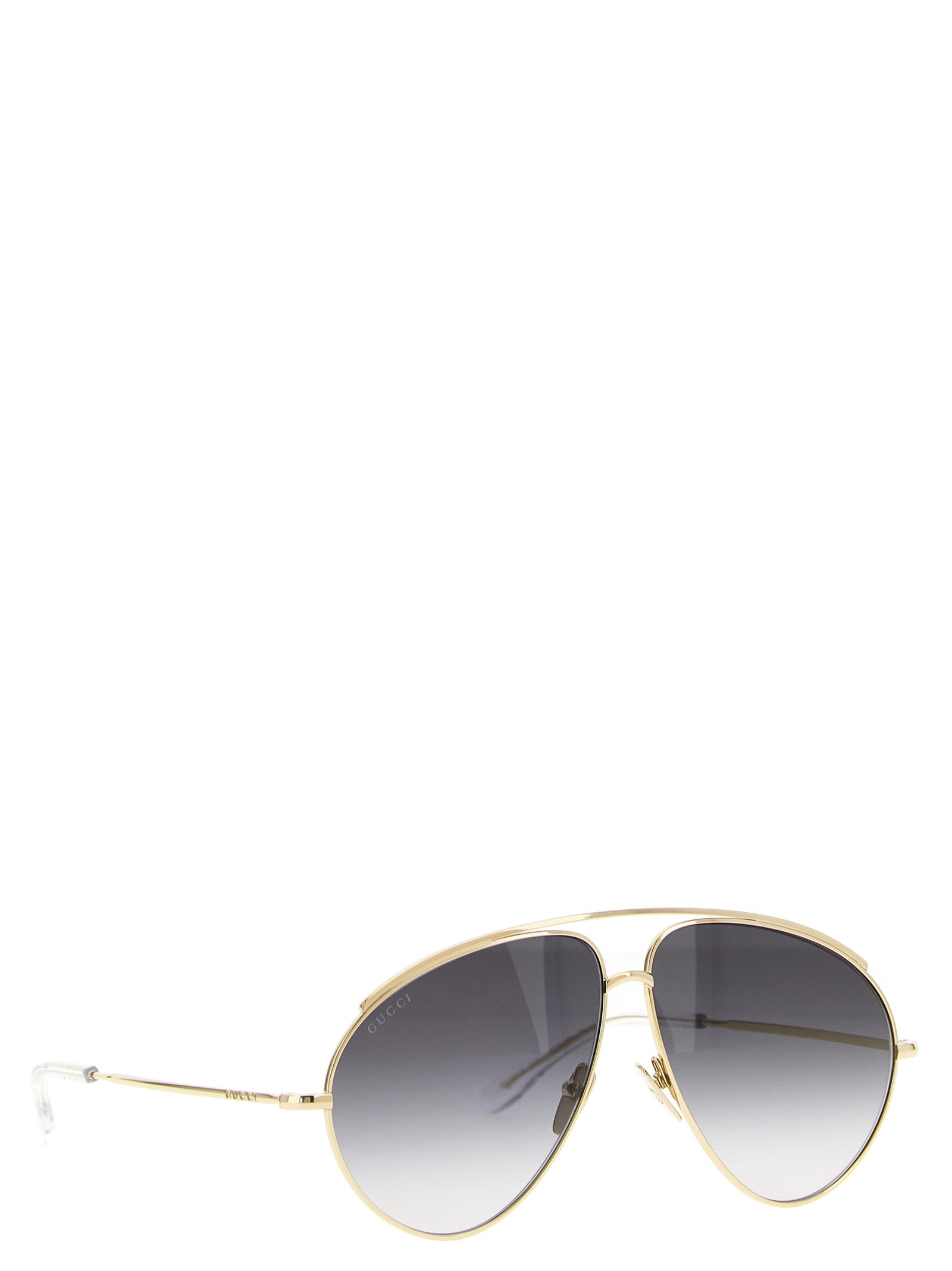 Gucci Sonnenbrille aus Goldmetall