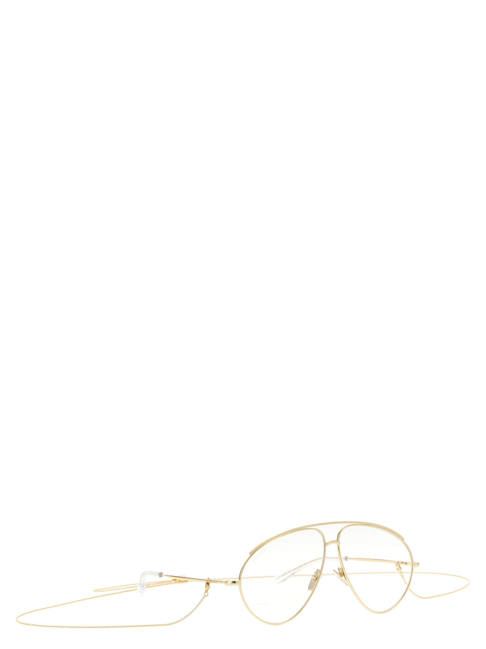 Gucci Sonnenbrille aus goldfarbenem Polyamid