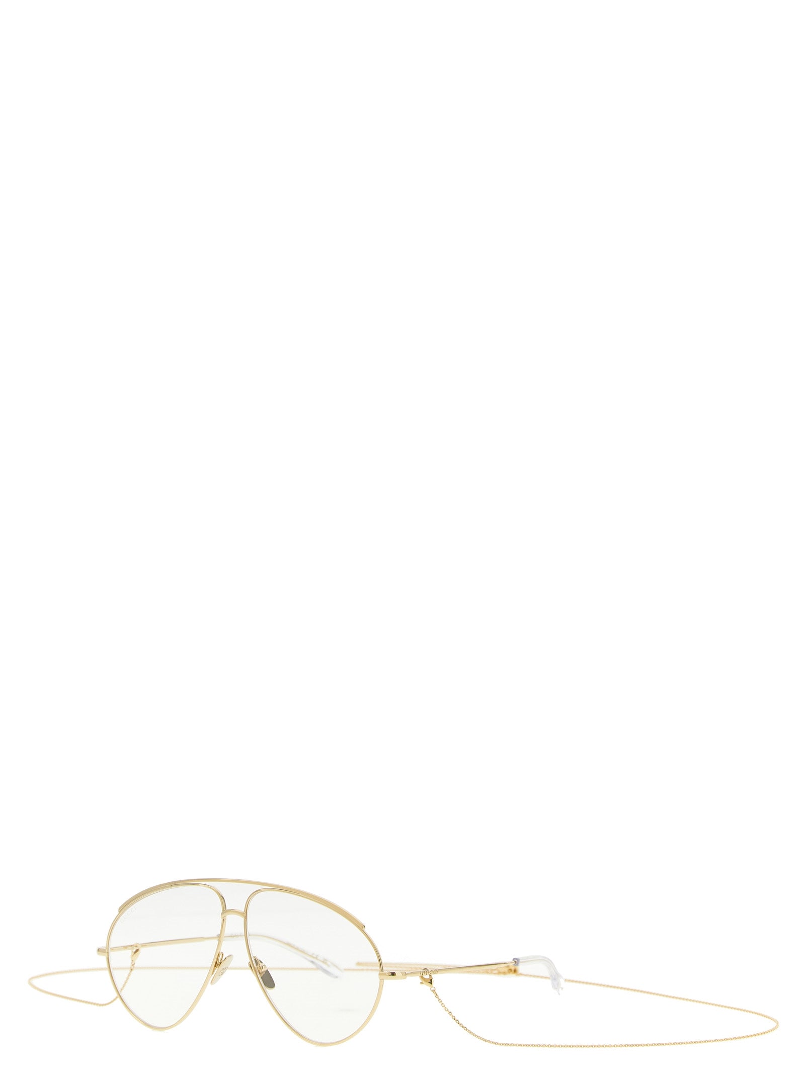 Gucci Sonnenbrille aus goldfarbenem Polyamid