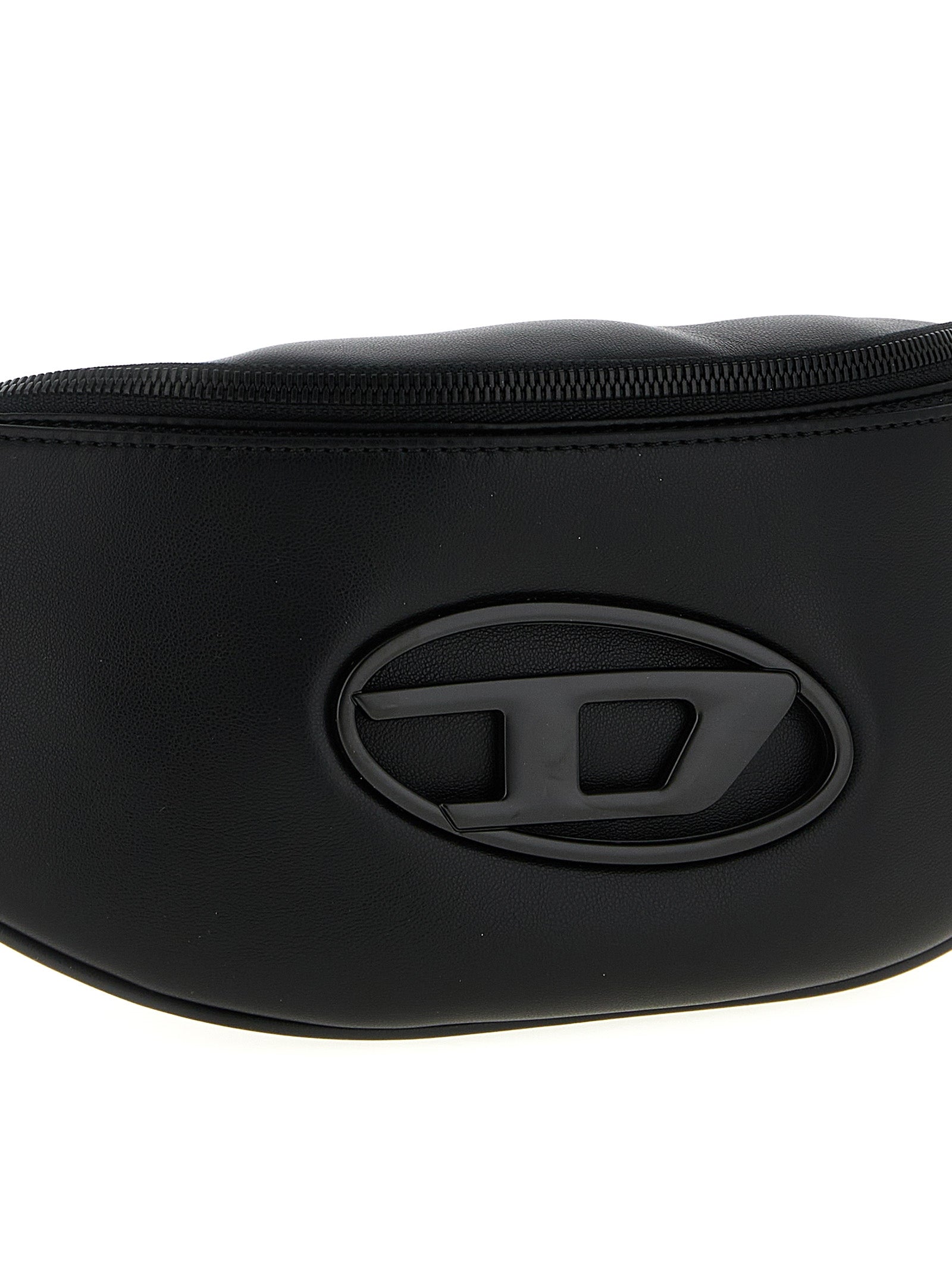 Diesel Schwarze Crossbody-Tasche aus Polyethylen