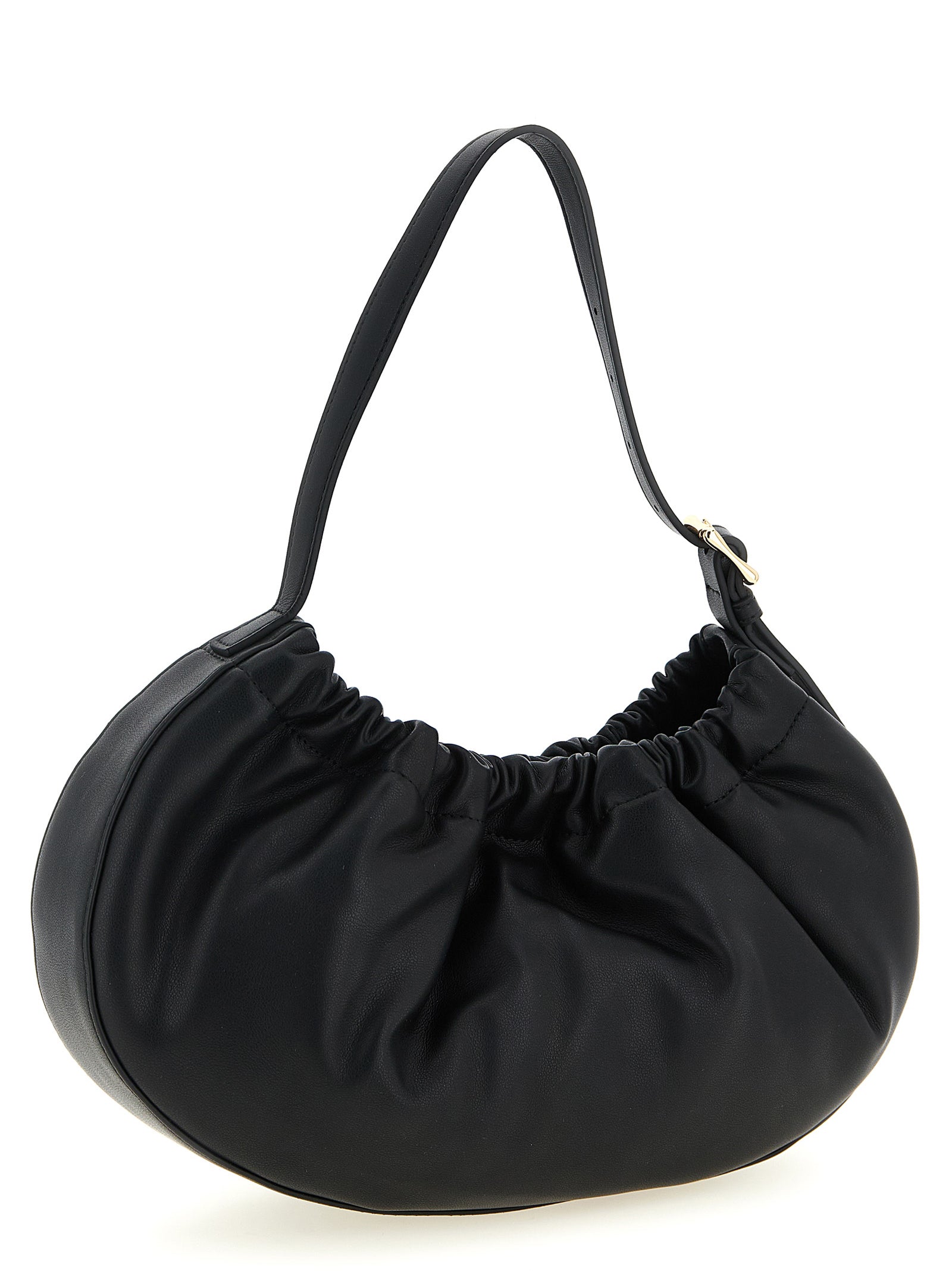 A.P.C. Schwarze Schultertasche aus Polyethylen
