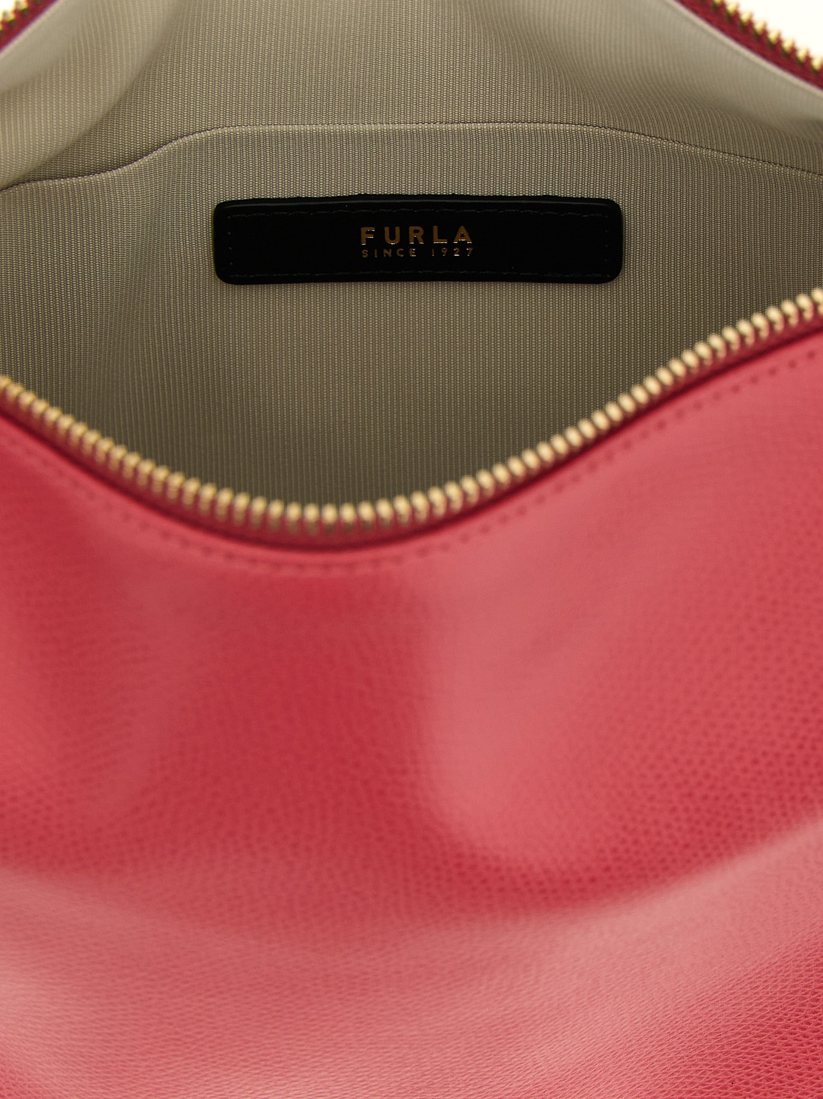 Furla Schultertasche aus Fuchsia-Kalbsleder