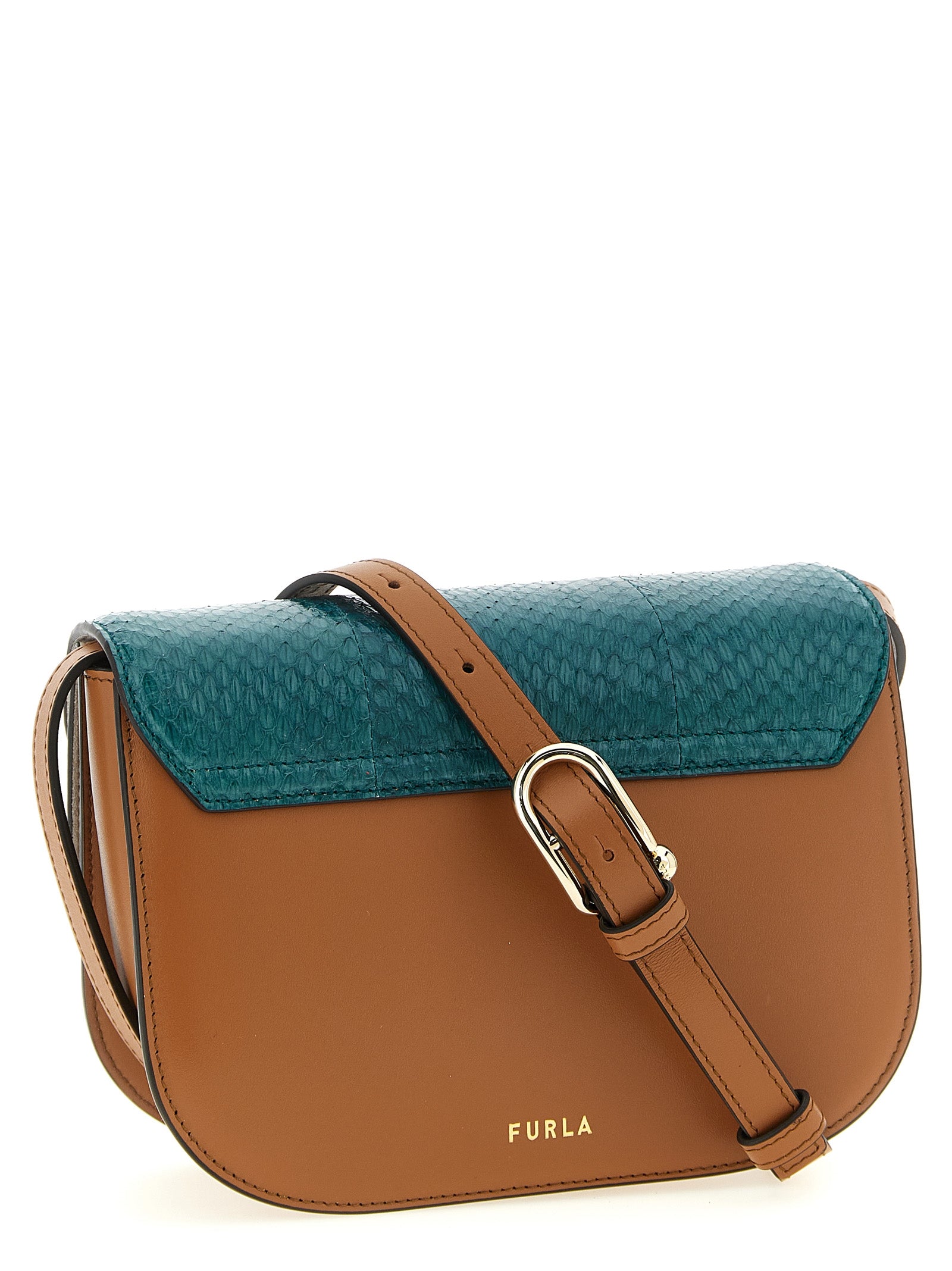 Furla Multicolor Lammleder Crossbody Bag
