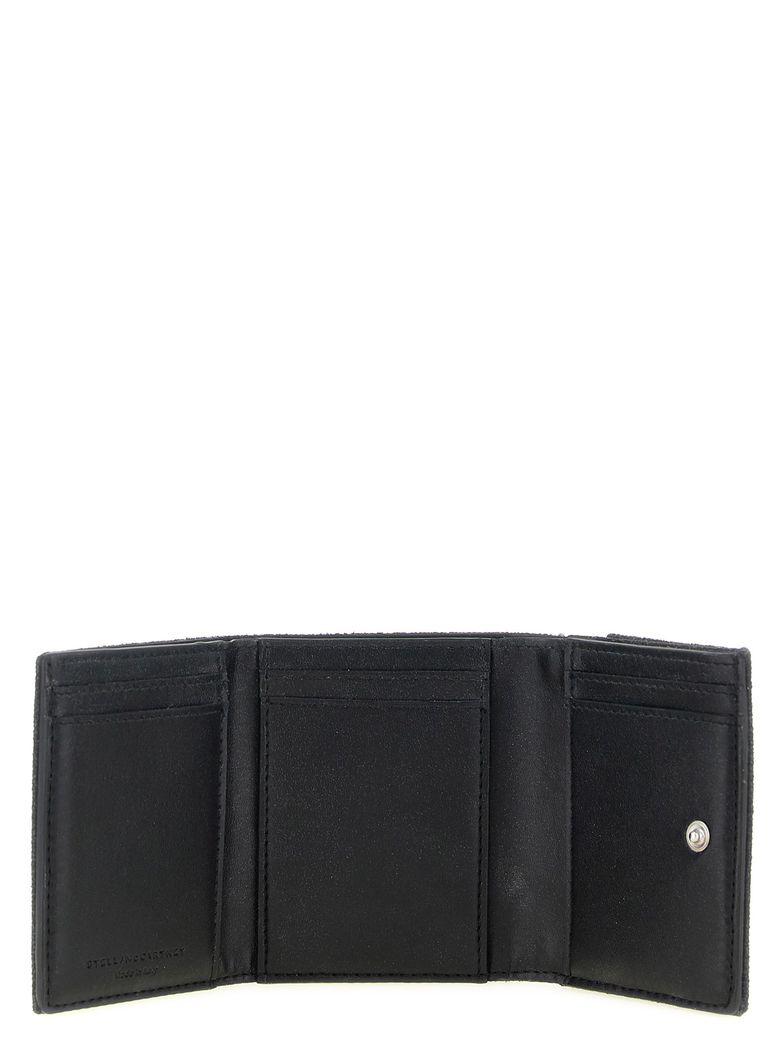 Stella McCartney Kartenetui aus schwarzem Polyester