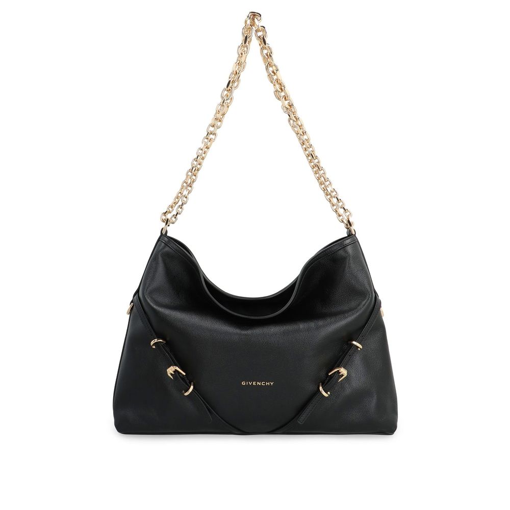 Givenchy Schwarze Kalbsleder-Schultertasche