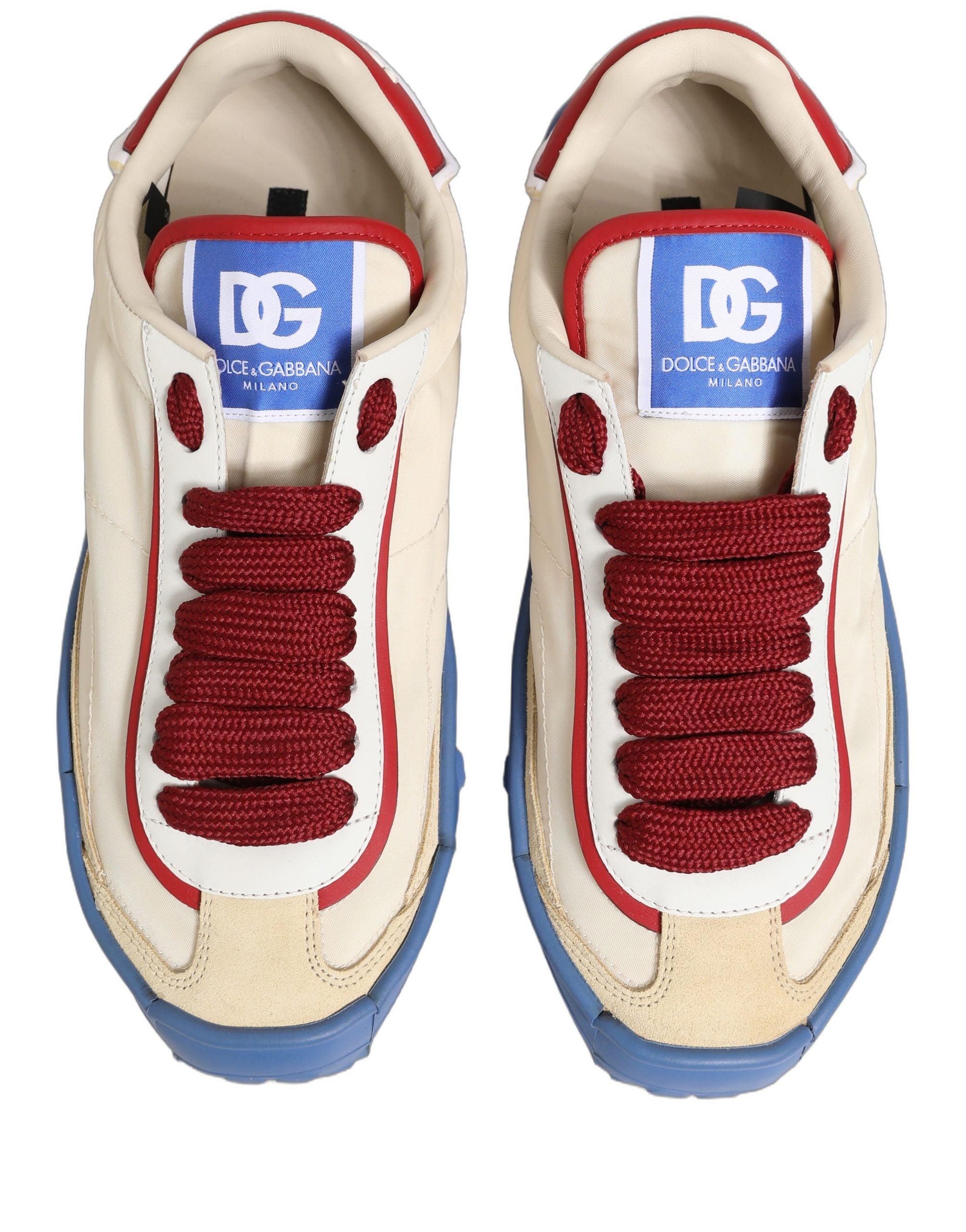 Dolce & Gabbana Mehrfarbige Old Runner Schnürschuhe Sneaker