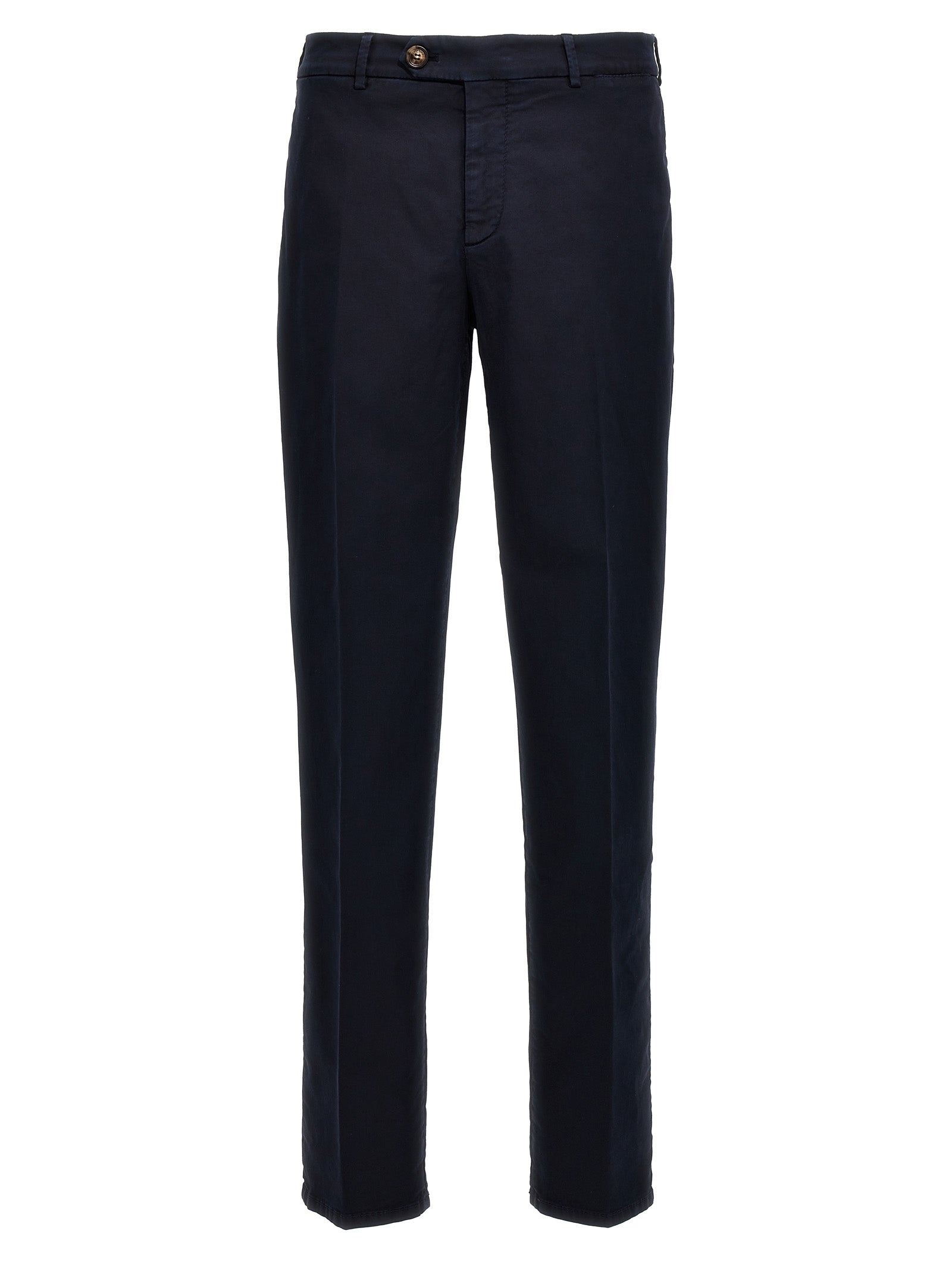 Brunello Cucinelli Blaue Baumwoll-Freizeithose