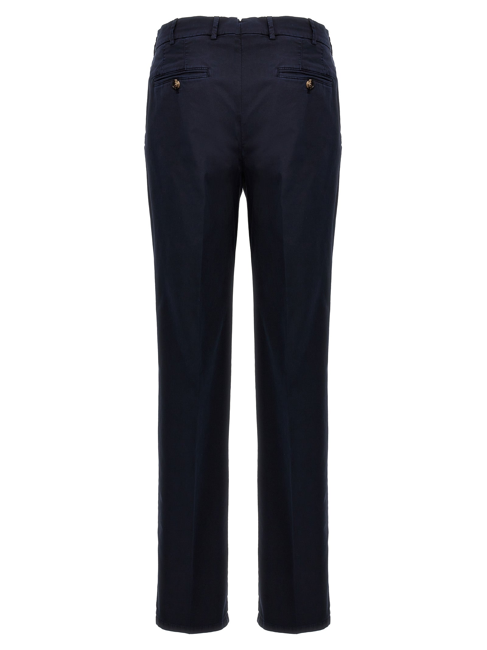 Brunello Cucinelli Blaue Baumwoll-Freizeithose