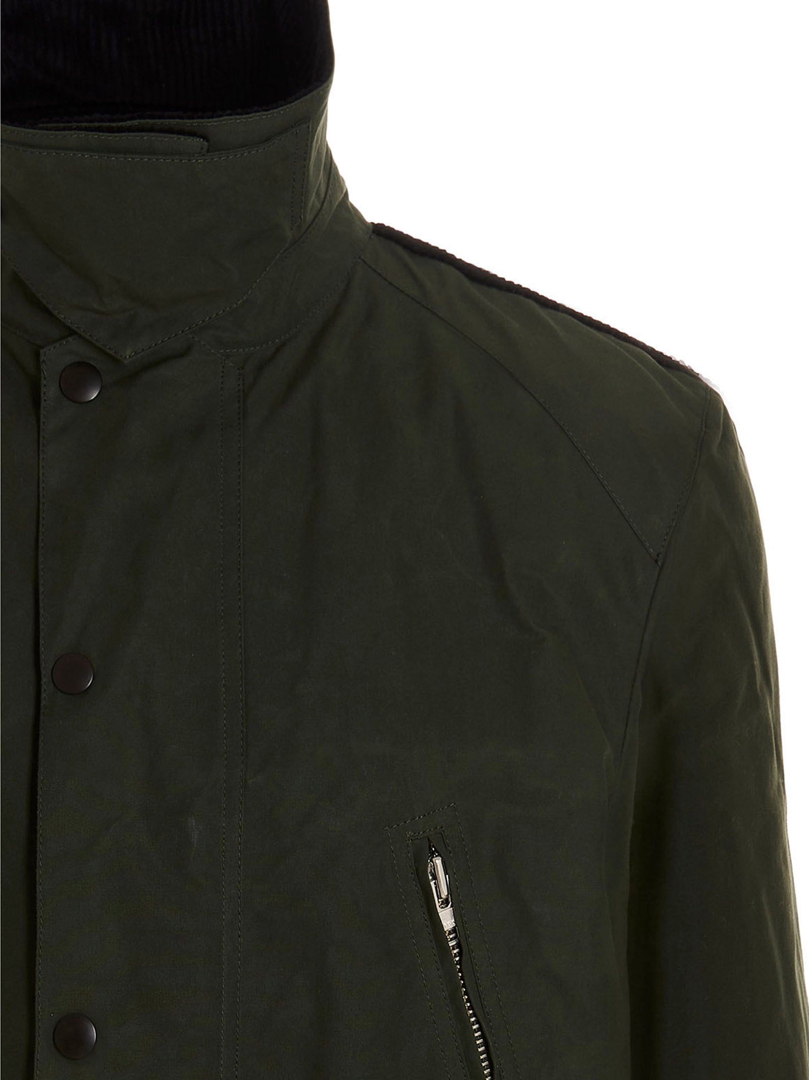 Department 5 Baumwolljacke in Zweifarbenoptik