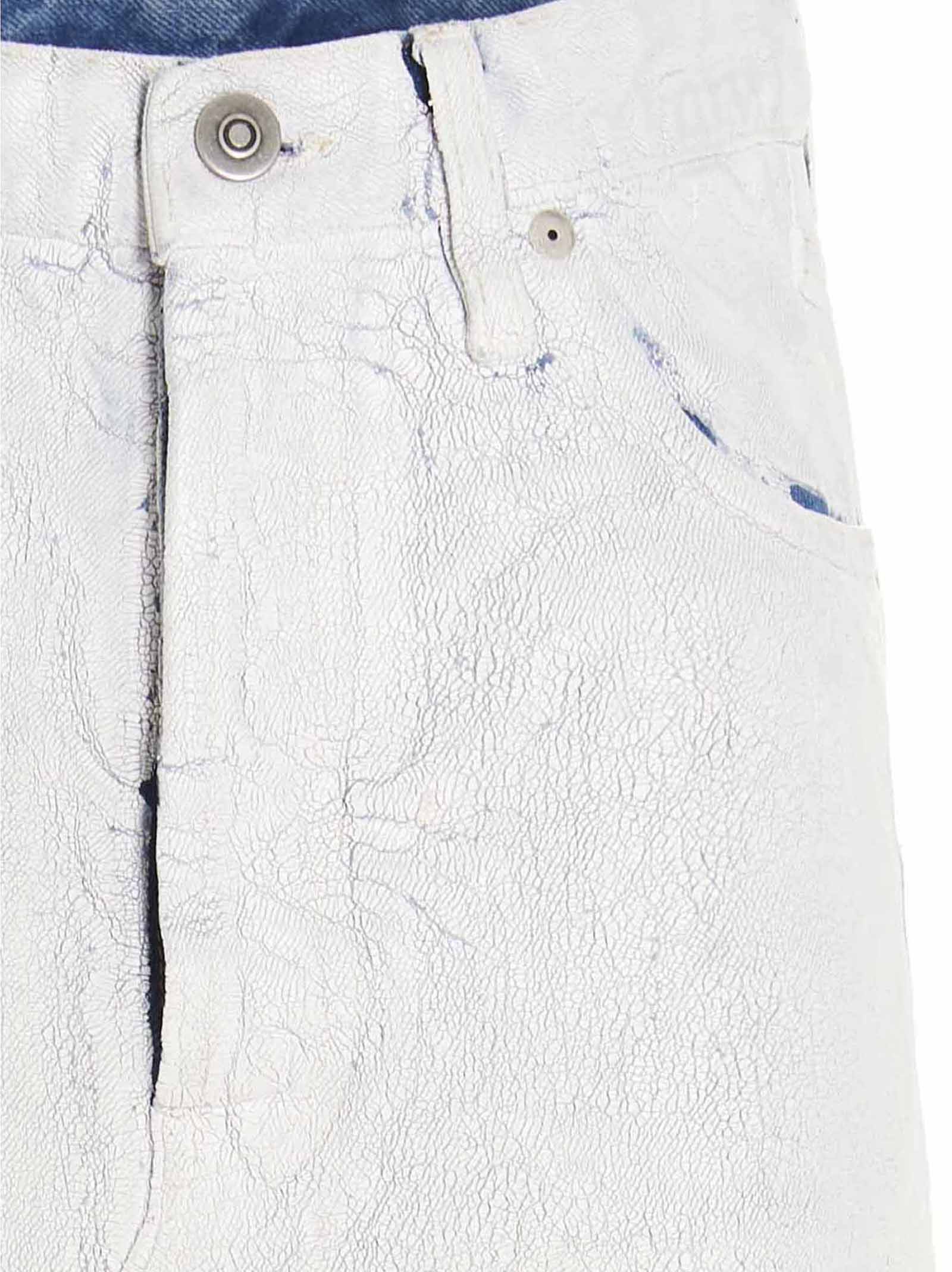 Maison Margiela Weißrock aus Baumwolle