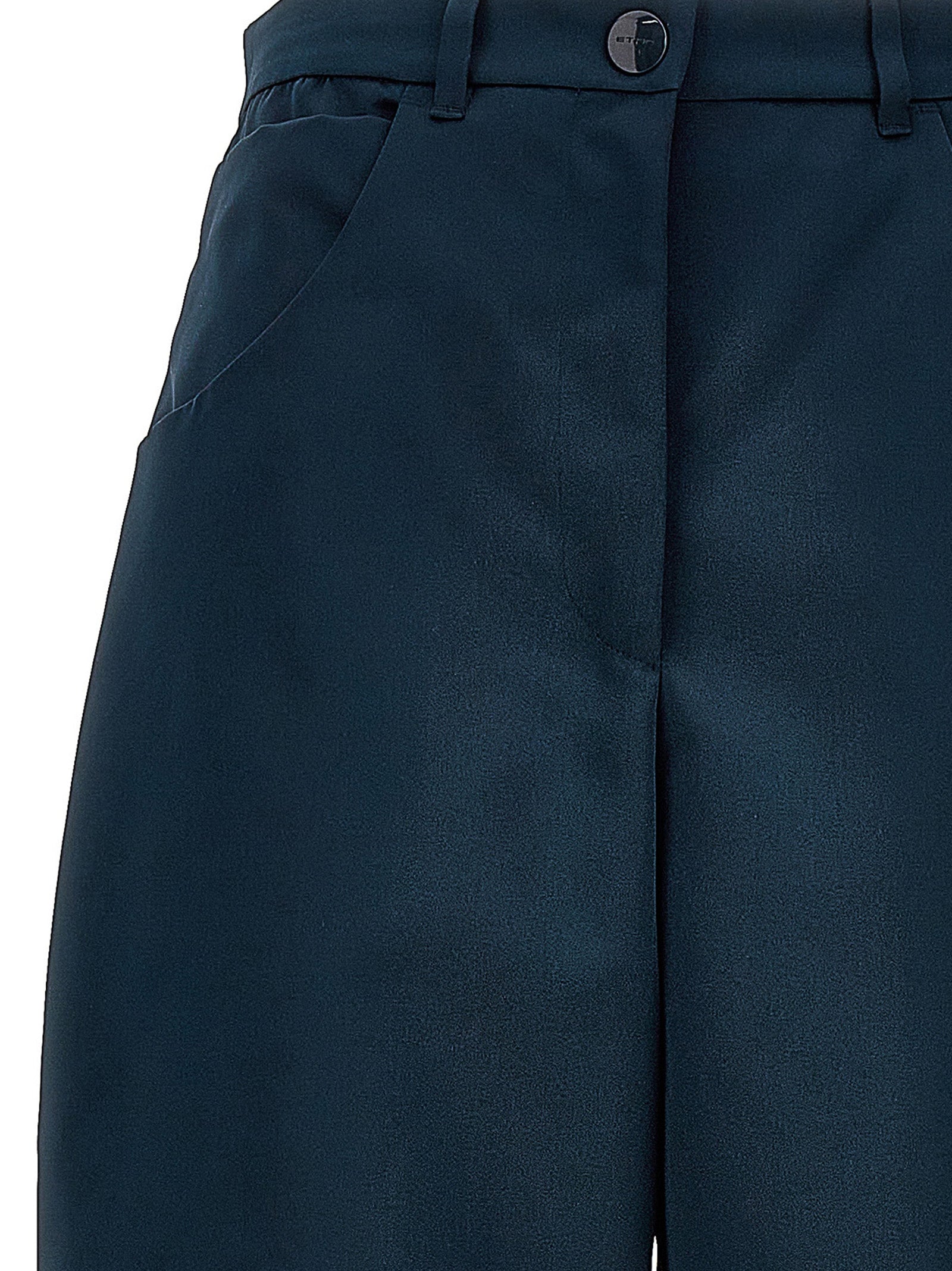 Etro Blaue Cargohose aus Polyester