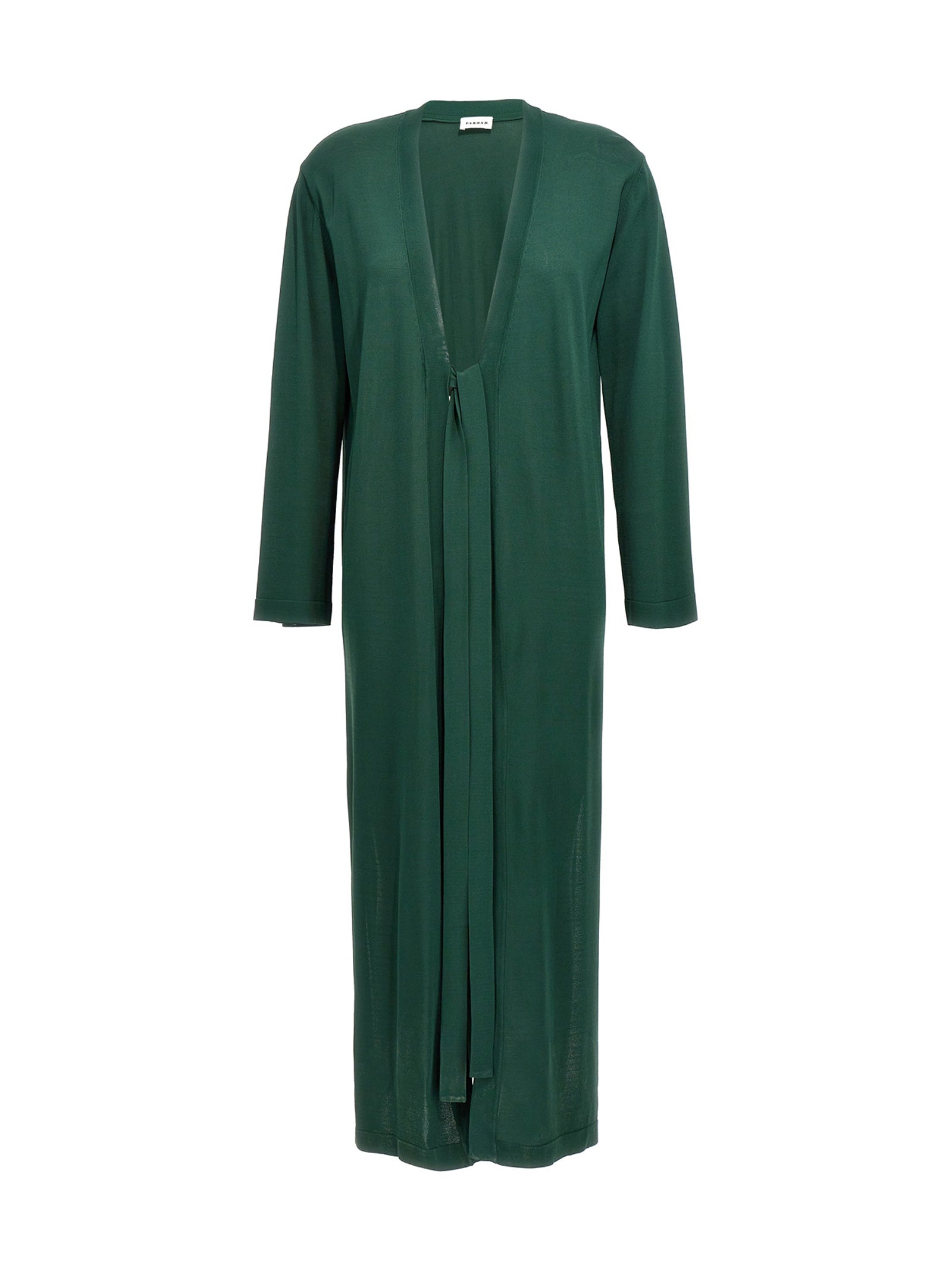 P.A.R.O.S.H. Zweifarbige Viskose-Strickjacke
