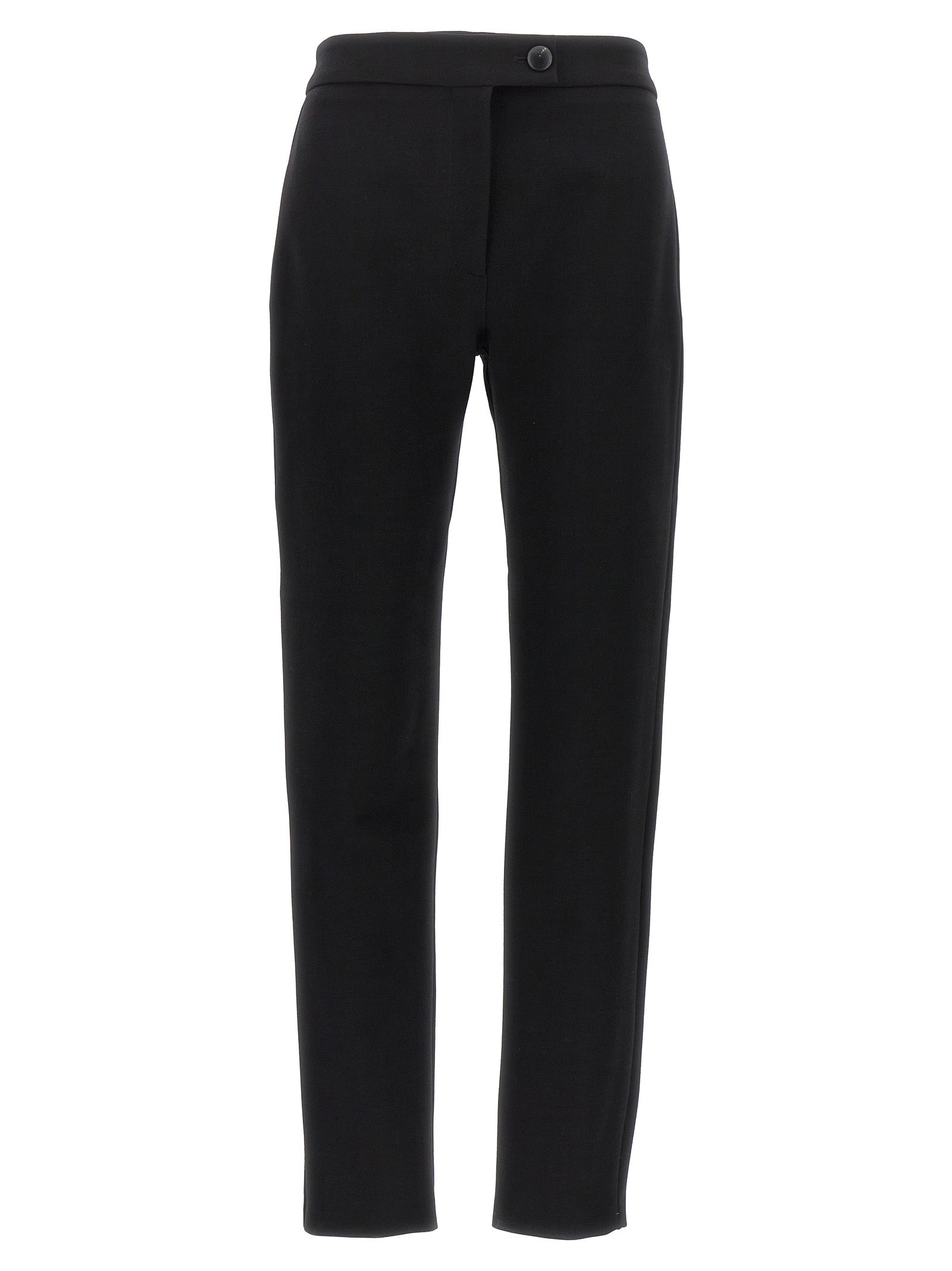 Ferragamo Schwarze Skinny-Hose aus Elasthan