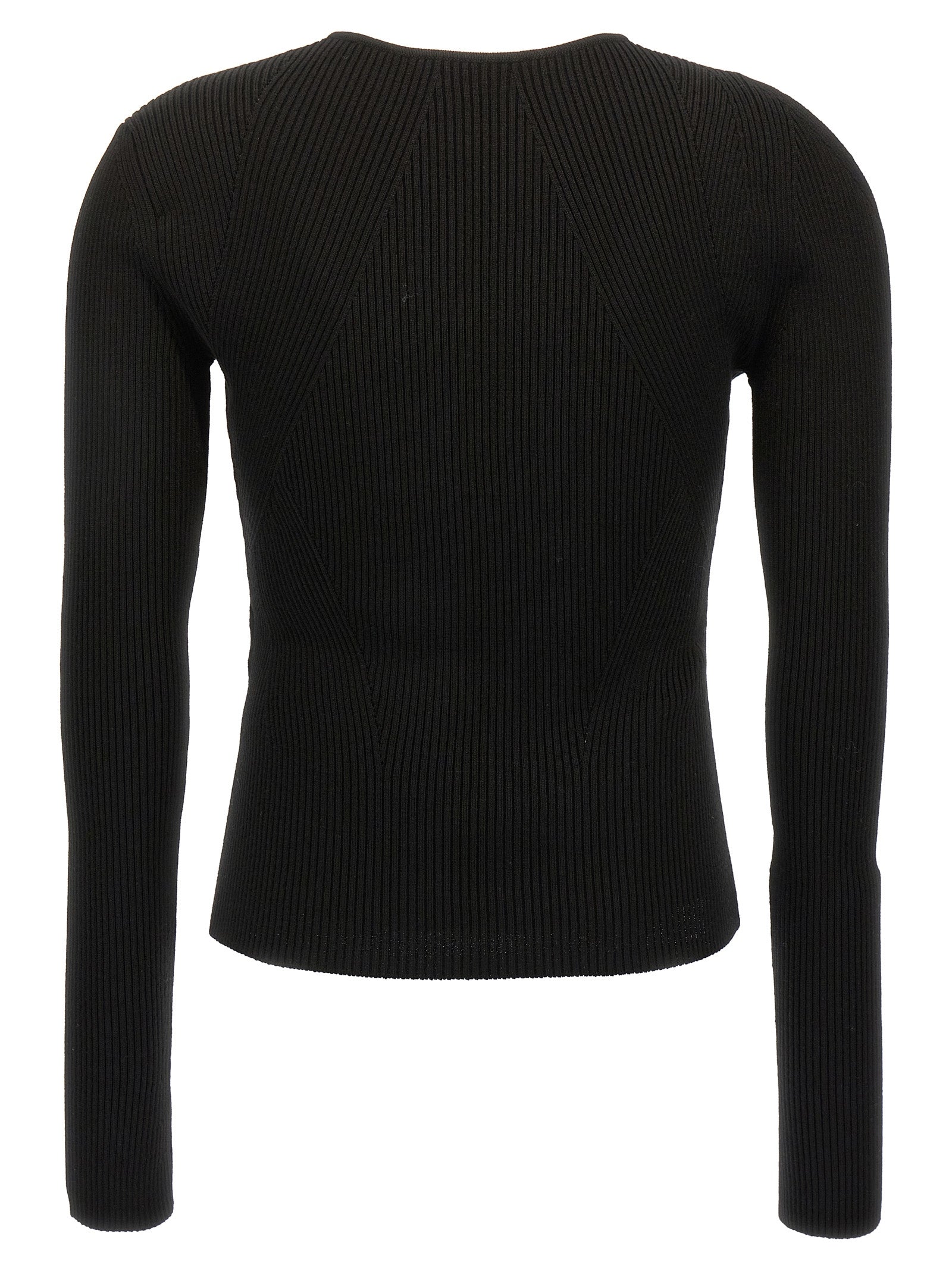 Alexander McQueen Schwarzer Wollcardigan