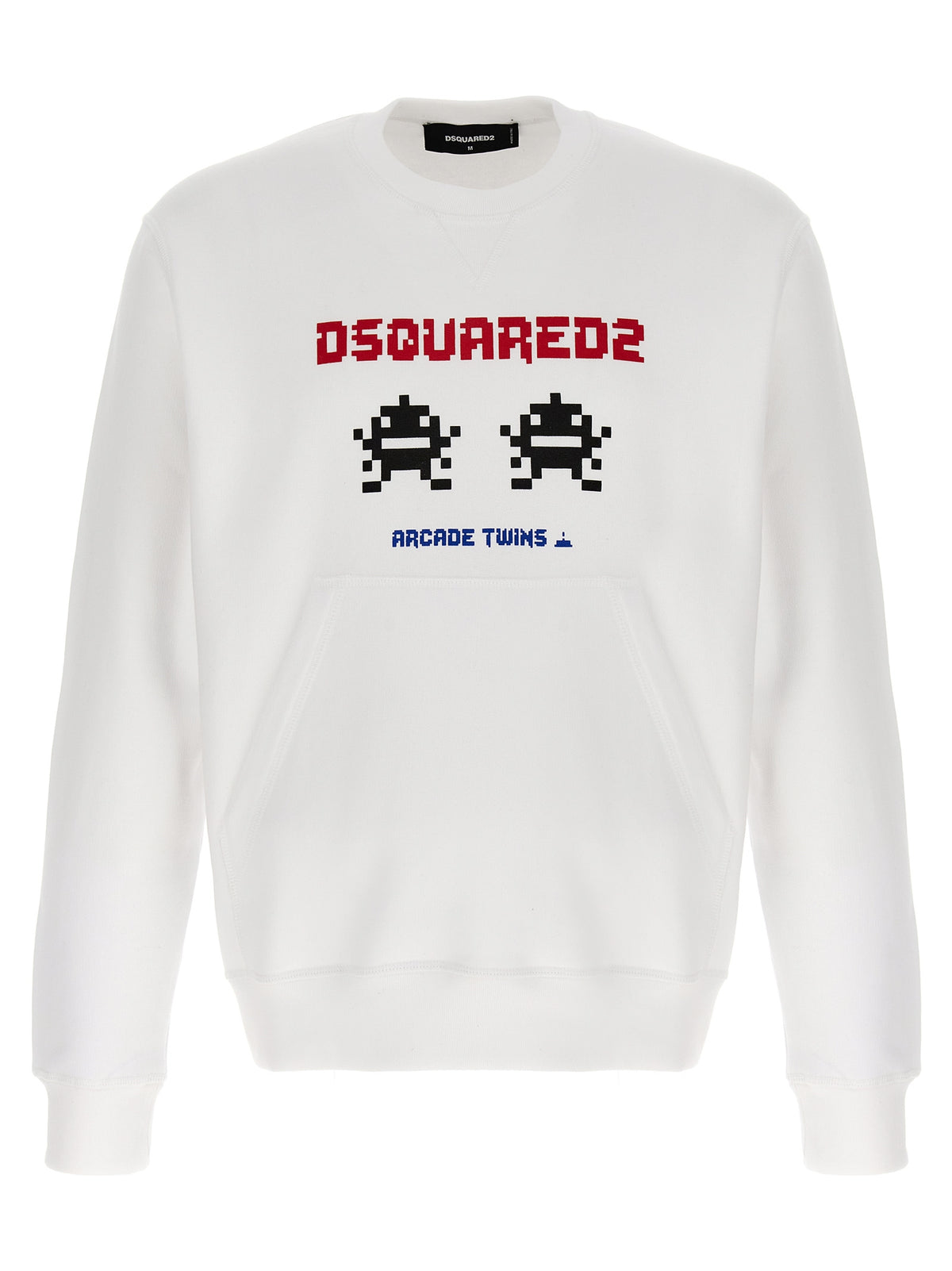 Dsquared² Weißes Baumwoll-Sweatshirt