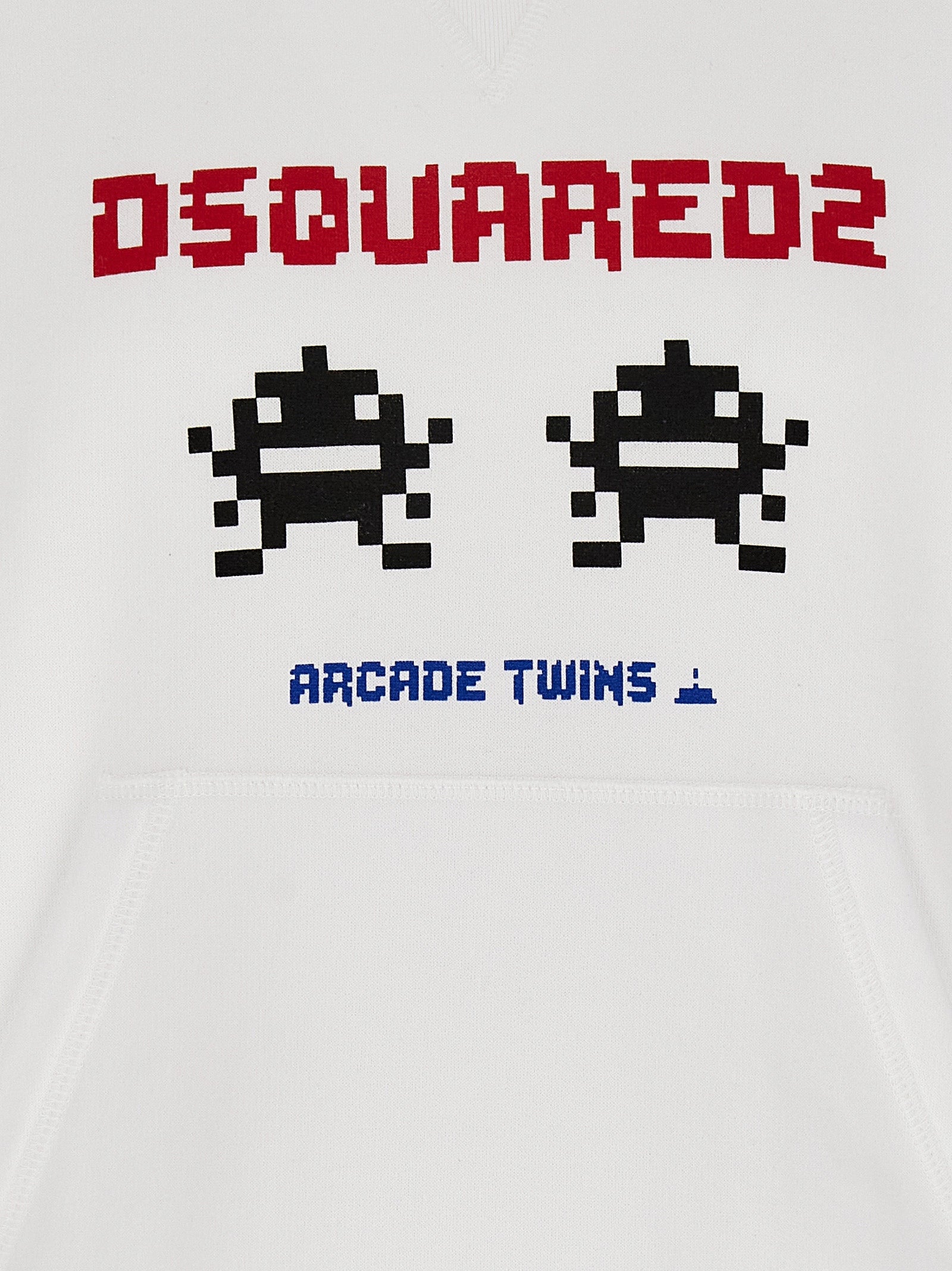 Dsquared² Weißes Baumwoll-Sweatshirt