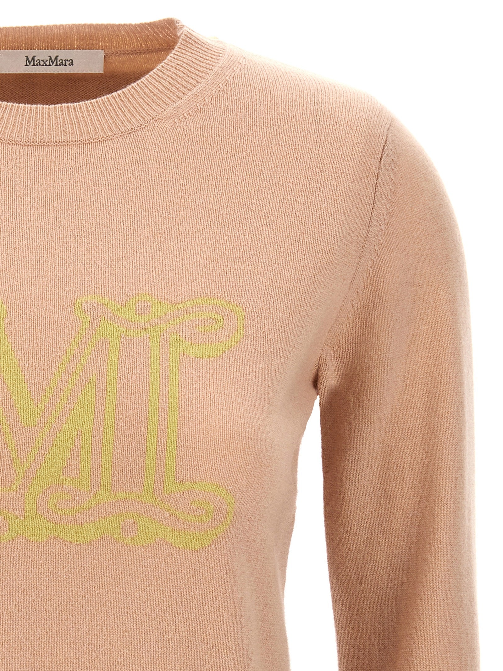 Max Mara Mehrfarbige Kaschmir-Strickjacke