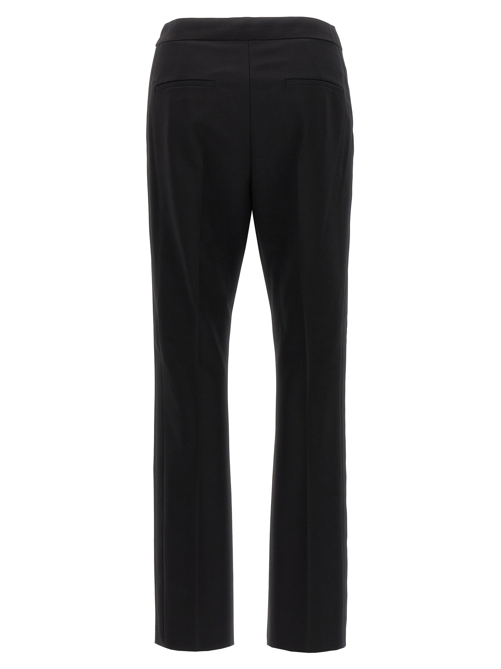 Max Mara Schwarze Hose aus reiner Schurwolle