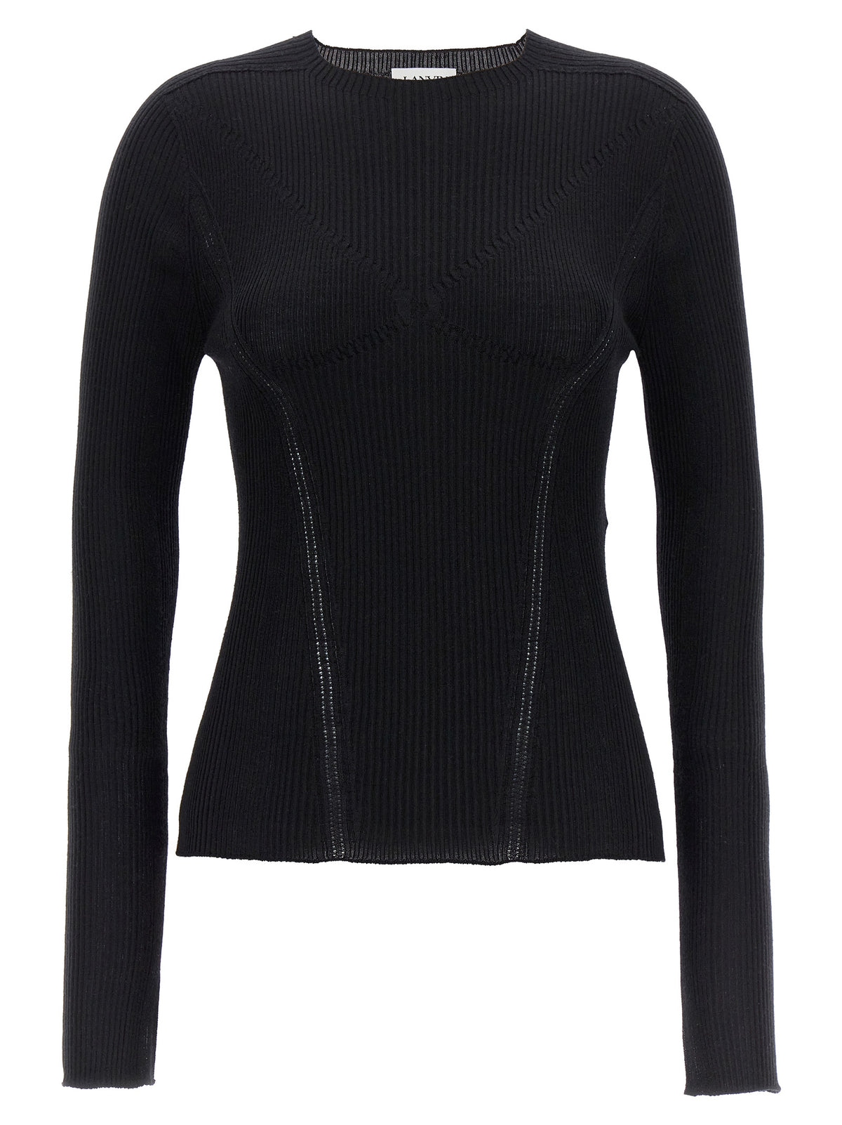 Lanvin Schwarzer Kaschmir-Cardigan