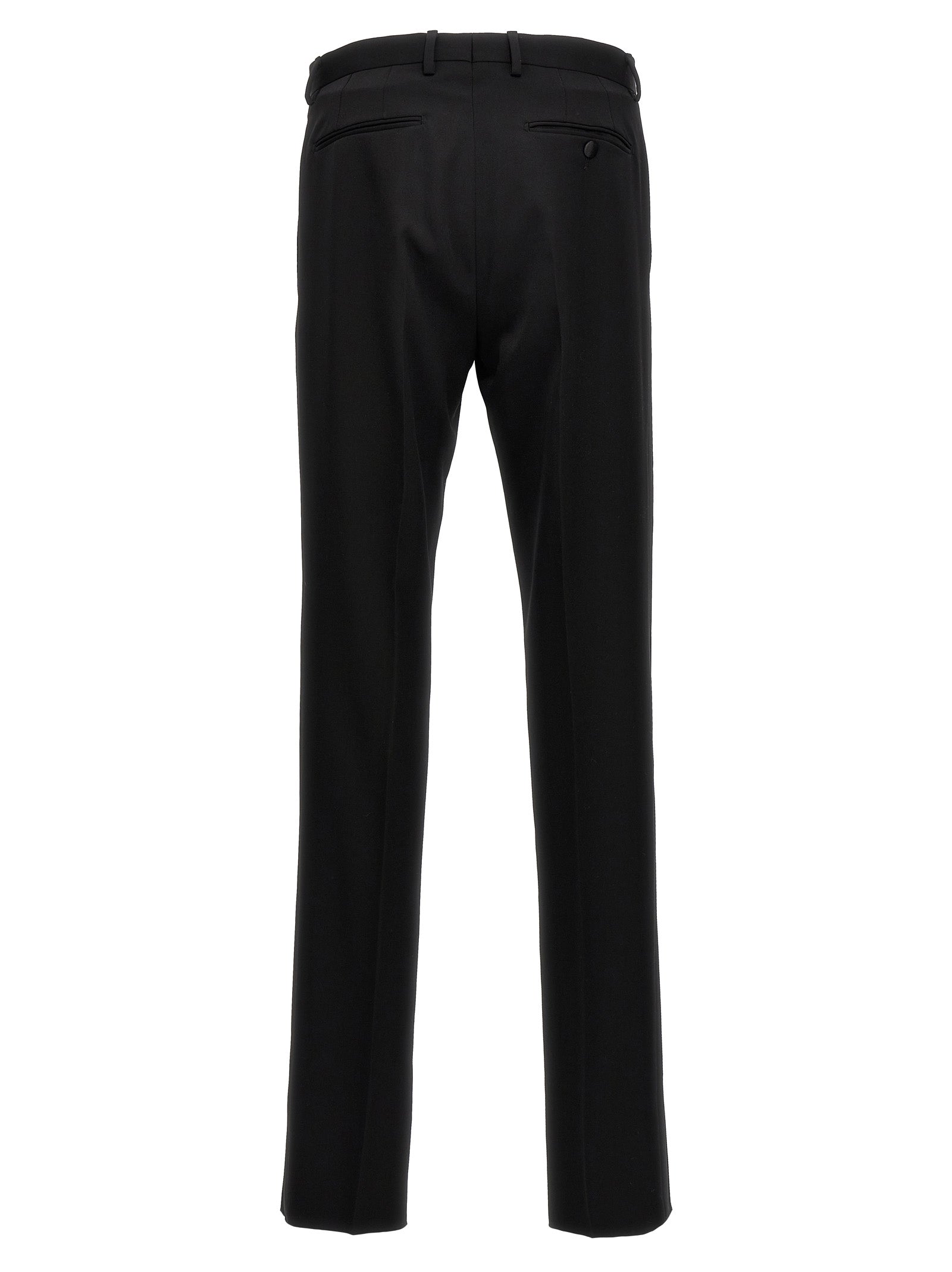 Lanvin Schwarze Wollhose