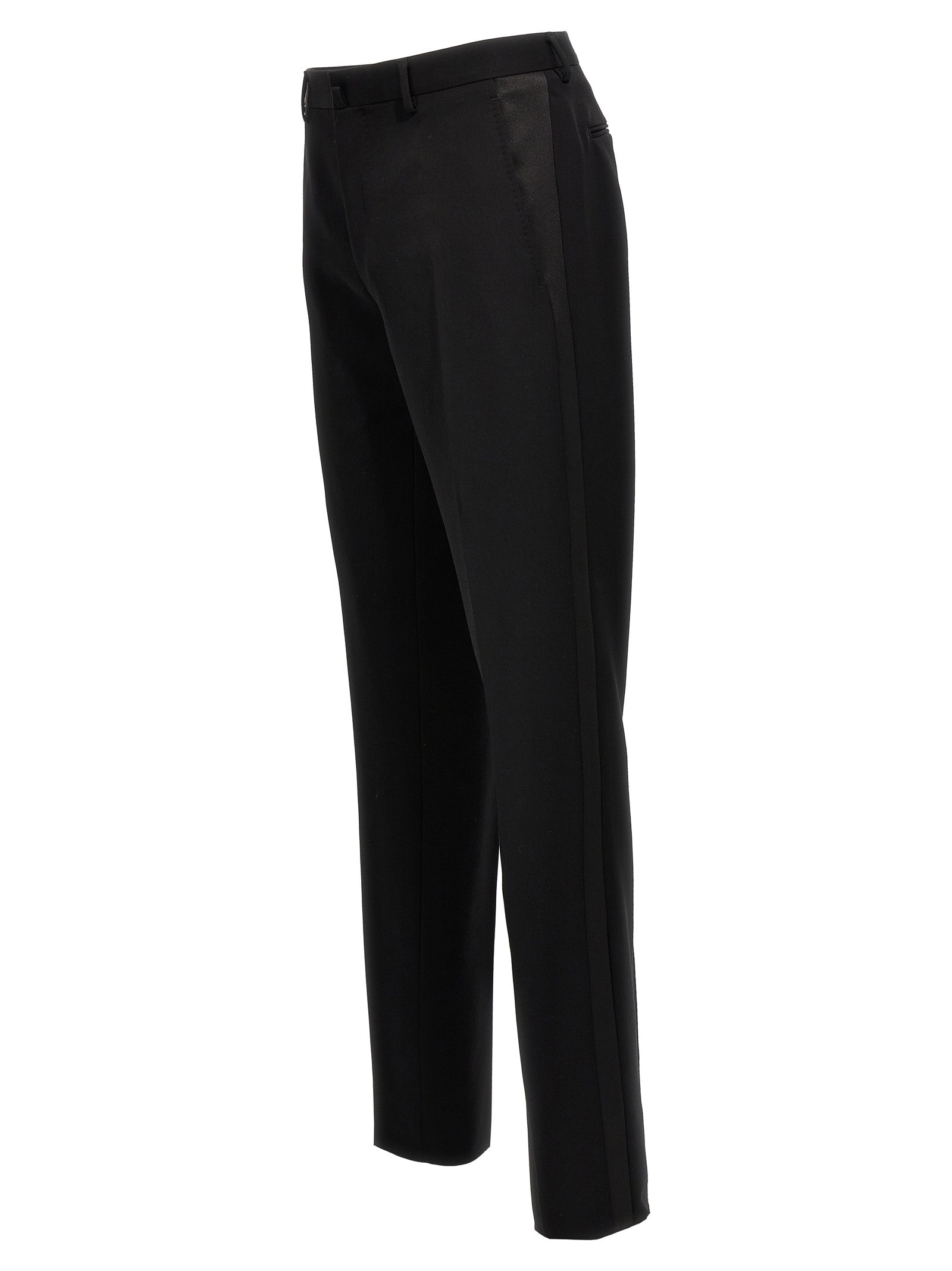 Lanvin Schwarze Wollhose