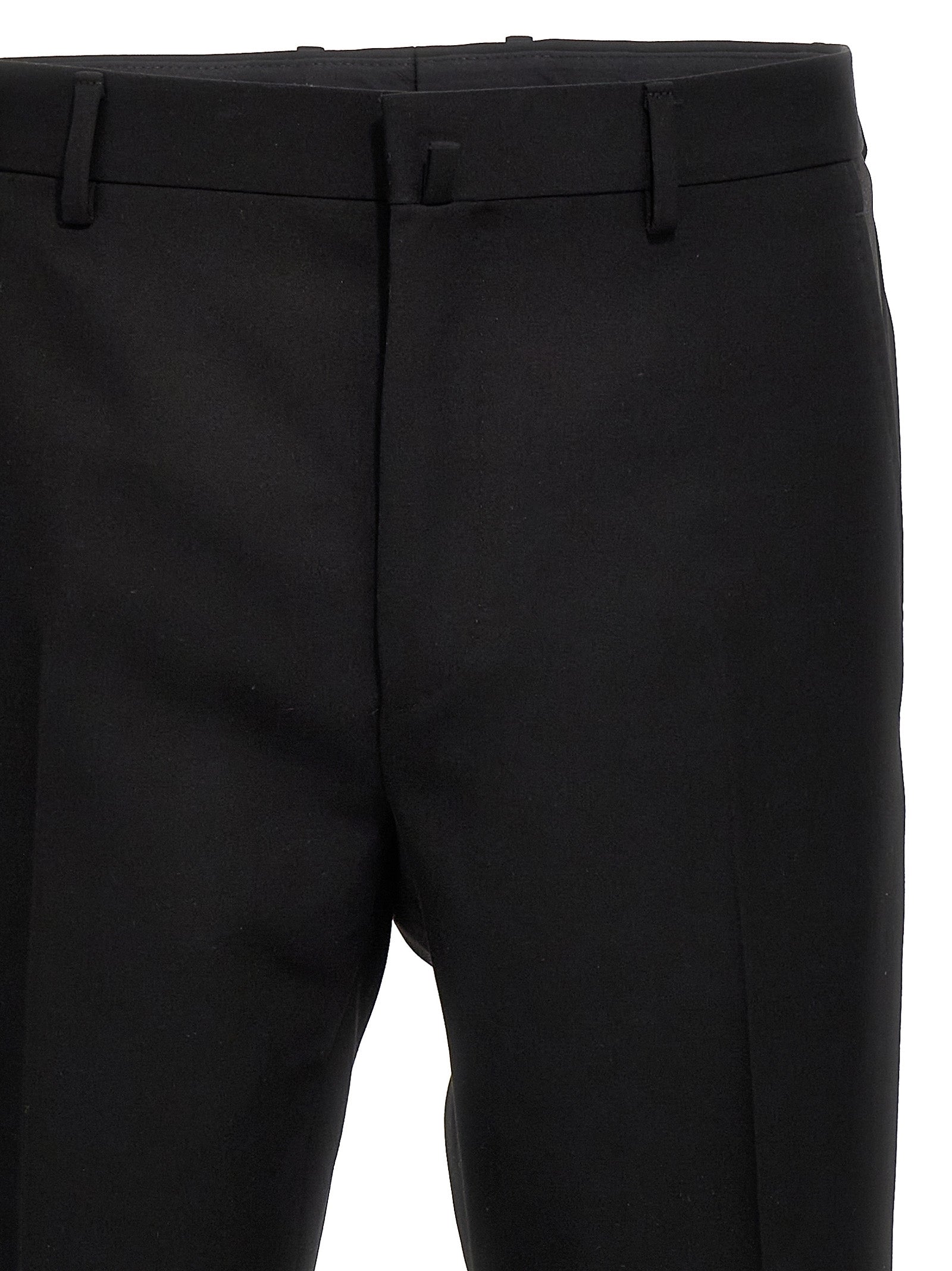 Lanvin Schwarze Wollhose