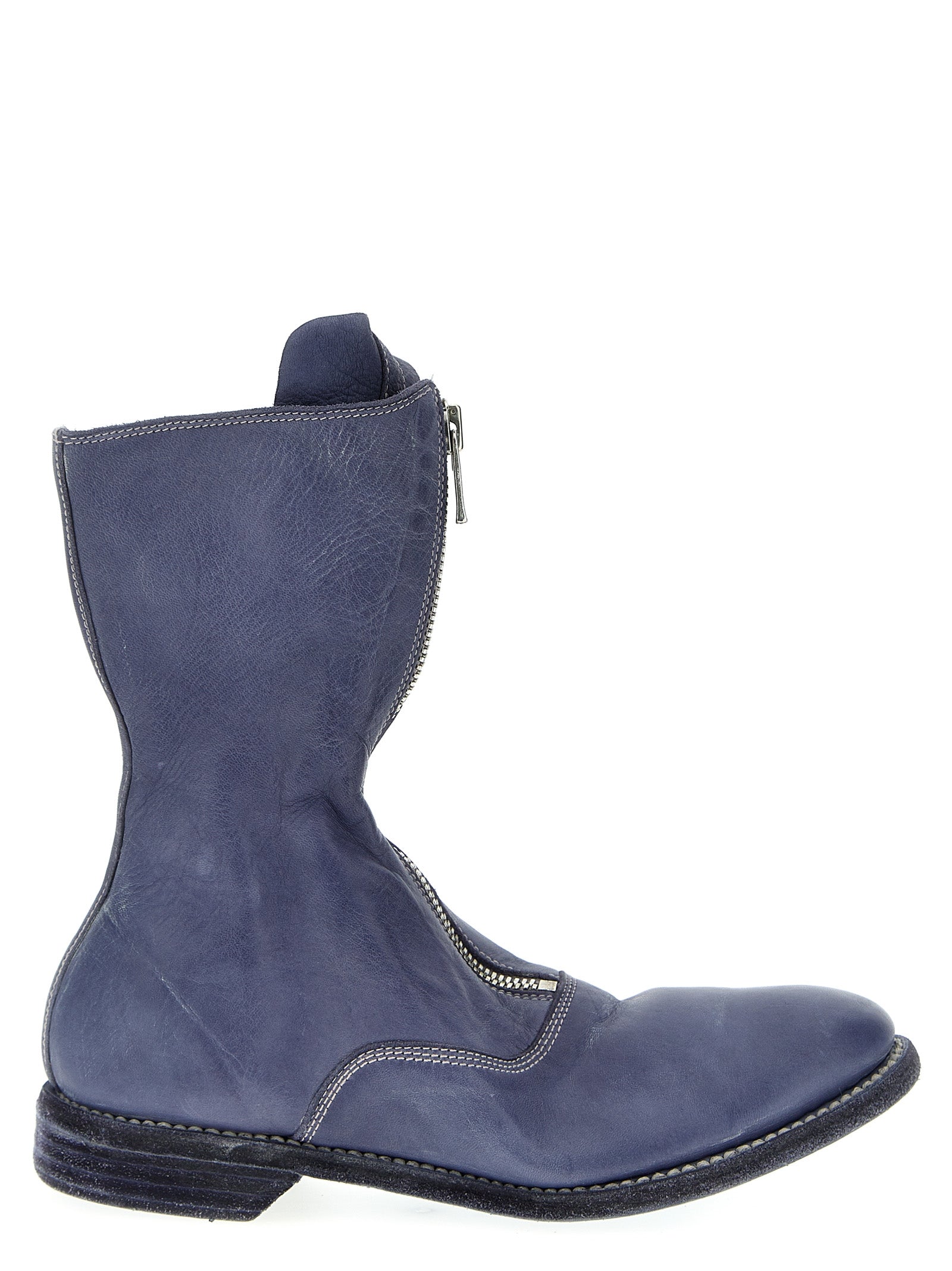 Guidi Violette Leder-Ankle Boots