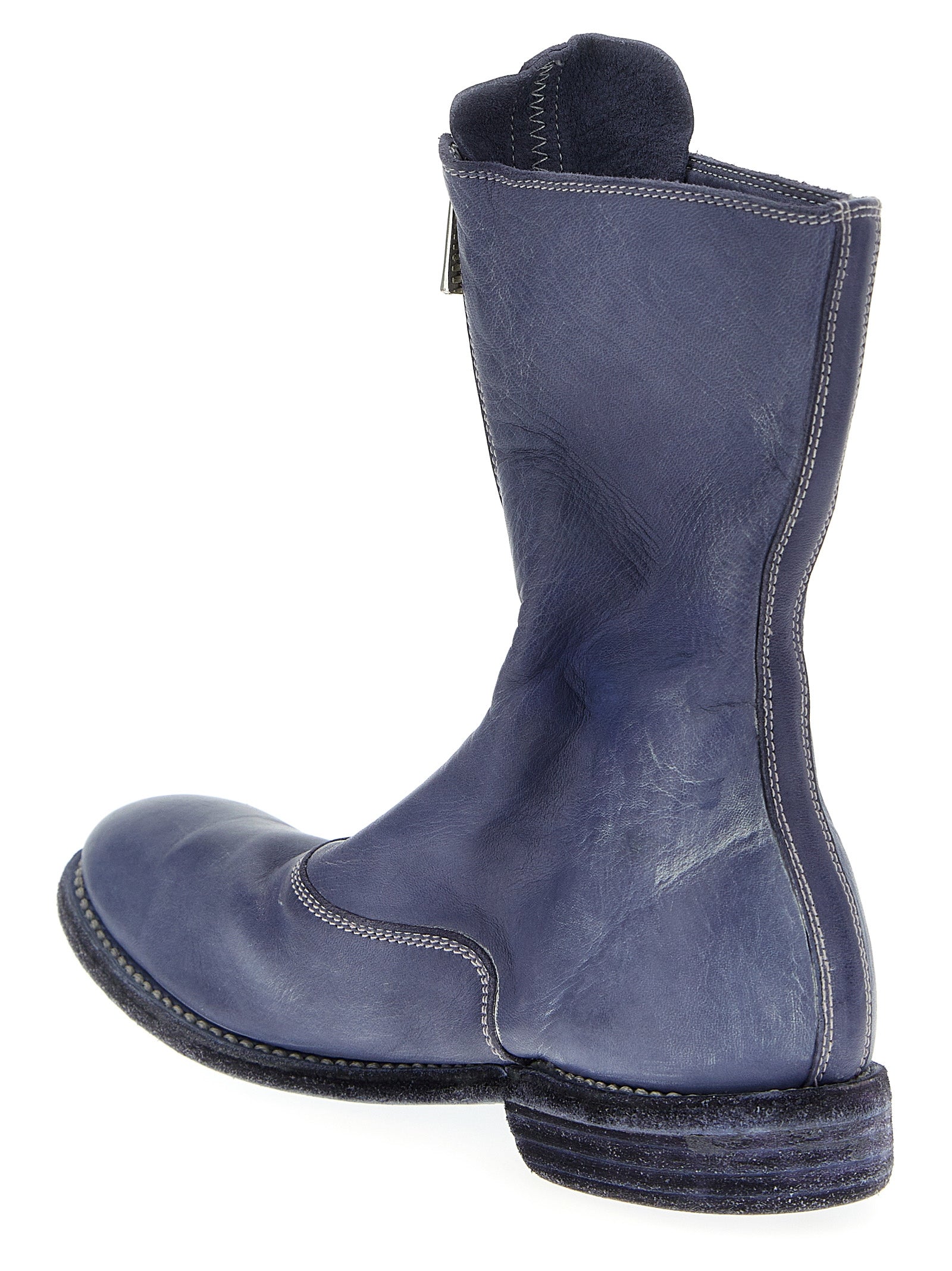 Guidi Violette Leder-Ankle Boots