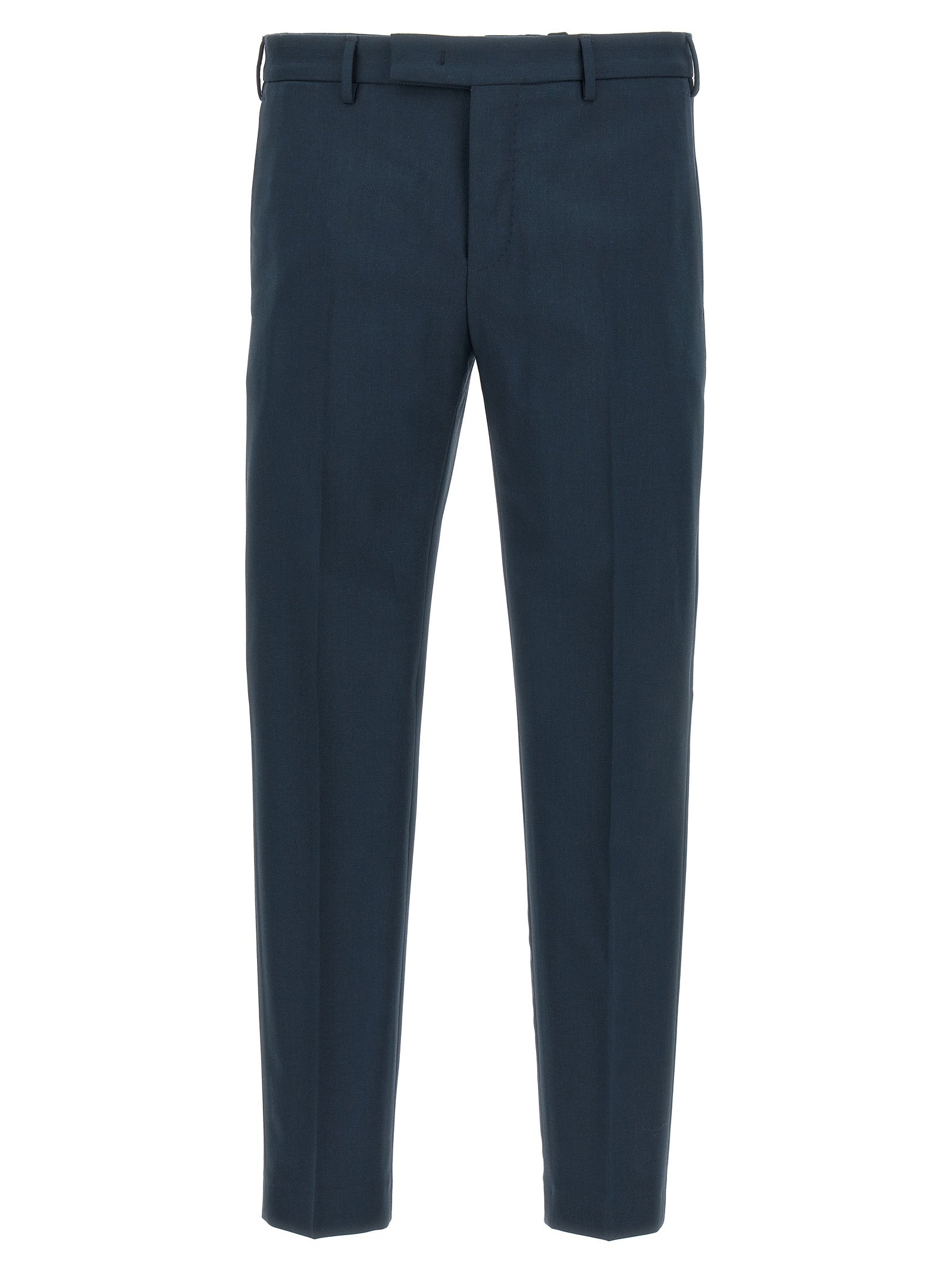 PT Torino Blaue Hose aus reiner Schurwolle