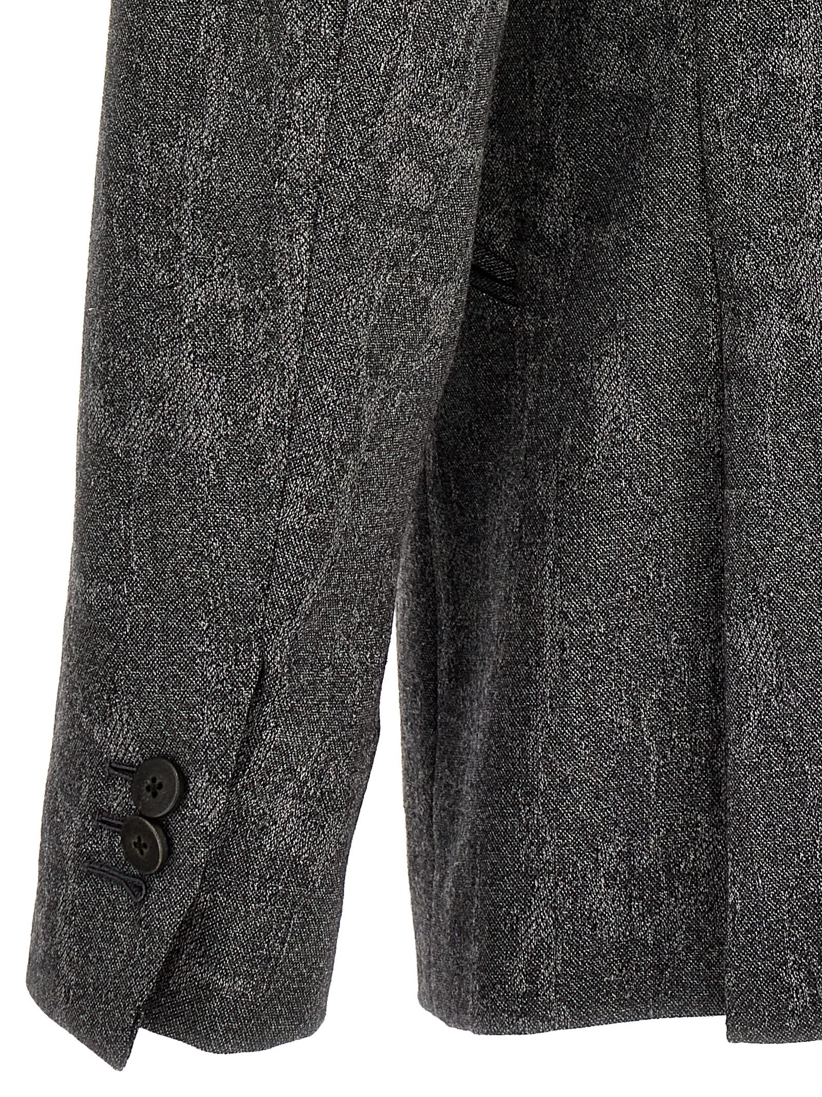 MAURIZIO MIRI Grauer Wollblazer