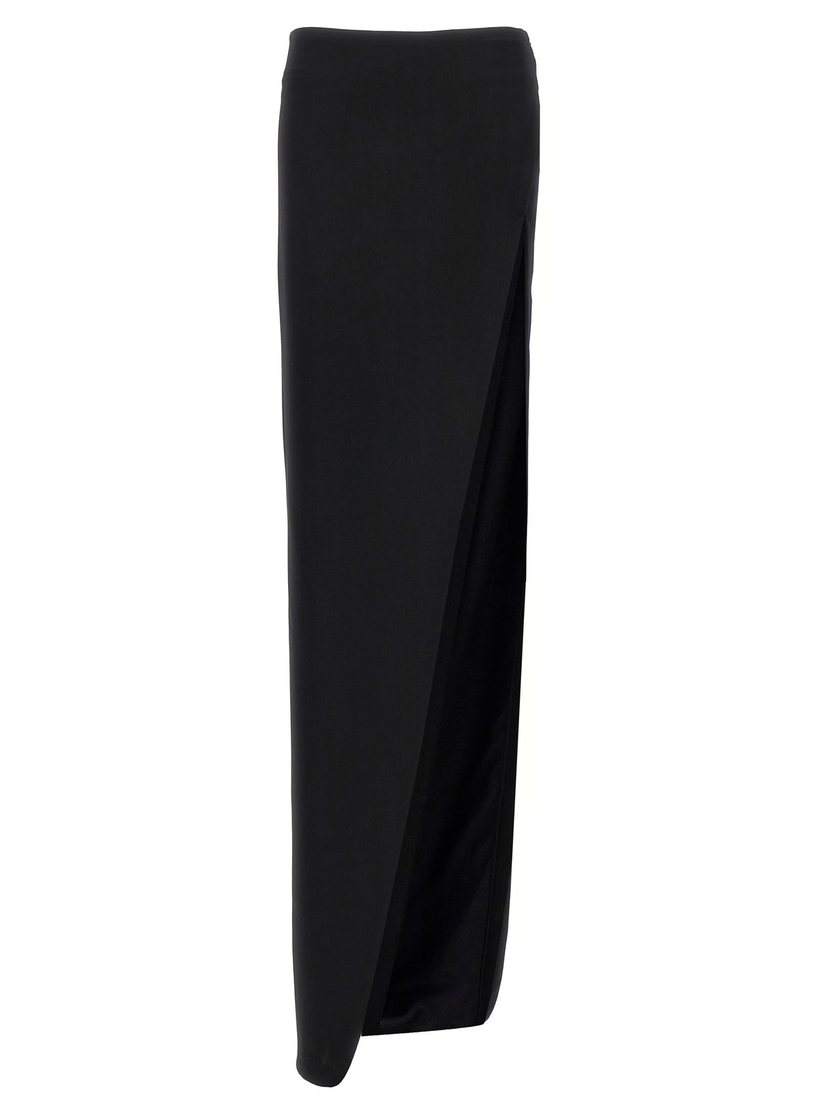 Ann Demeulemeester Schwarzer Minirock aus Lammleder