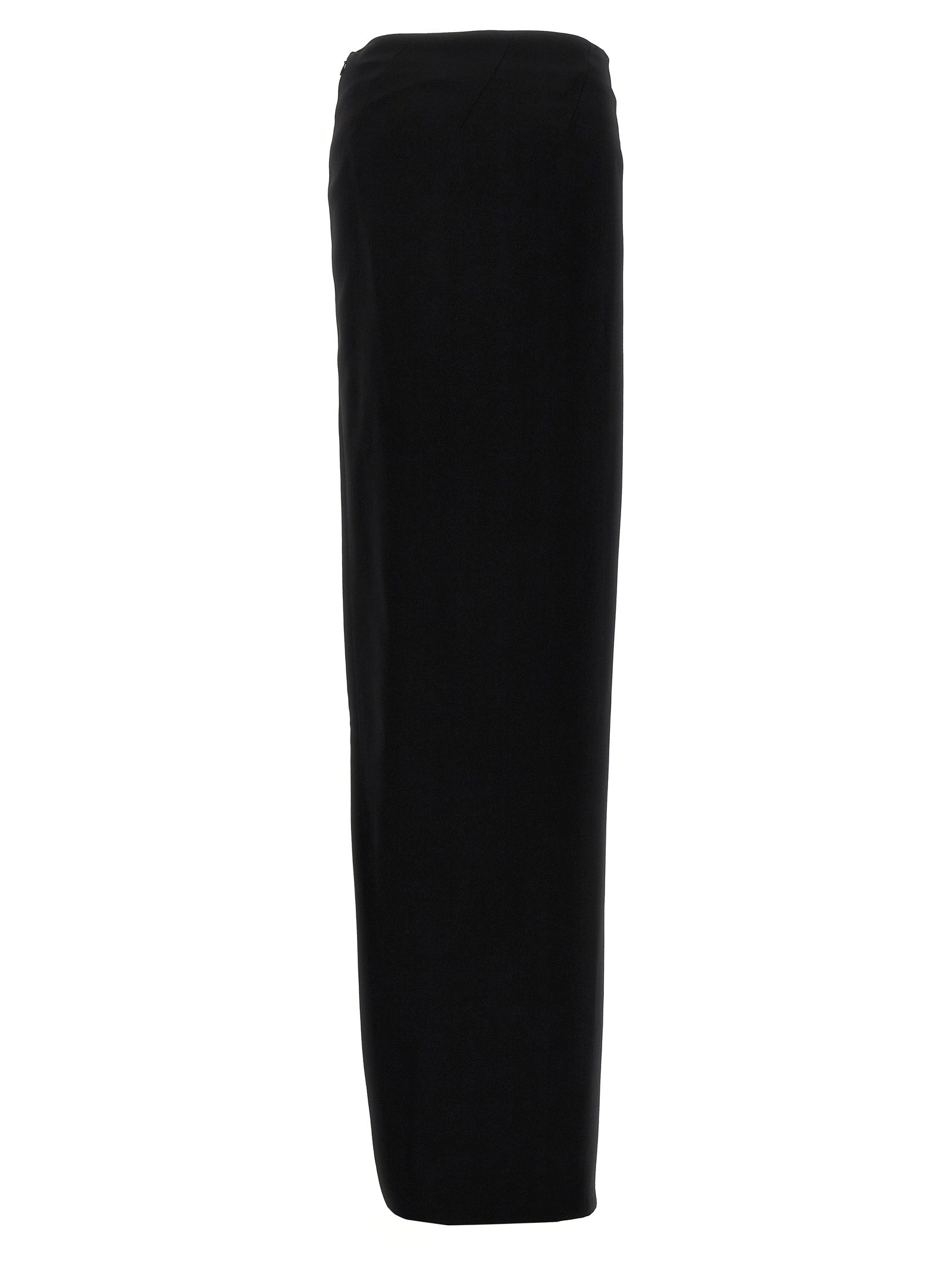 Ann Demeulemeester Schwarzer Minirock aus Lammleder