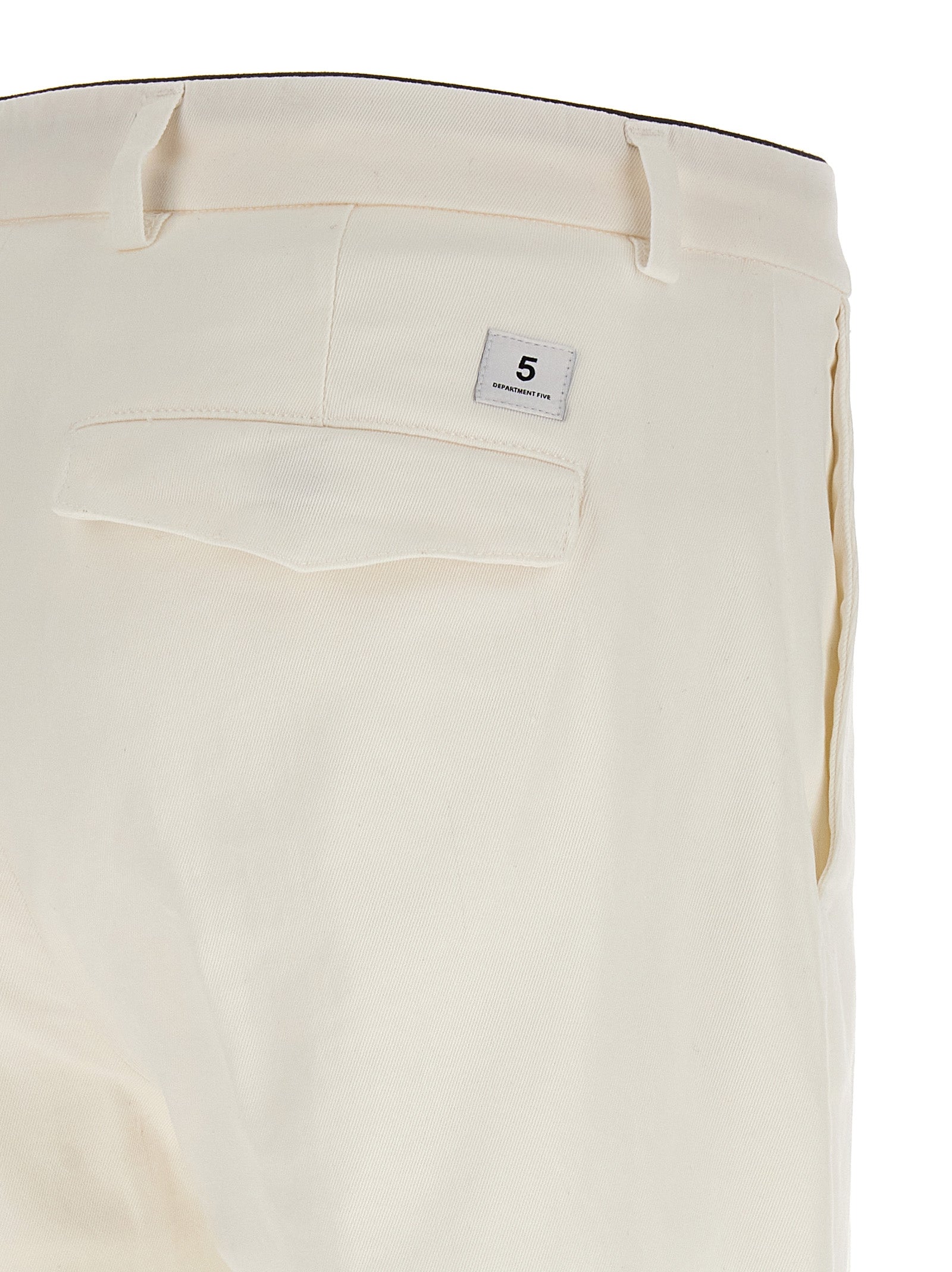 Department 5 Weiße Baumwollhose